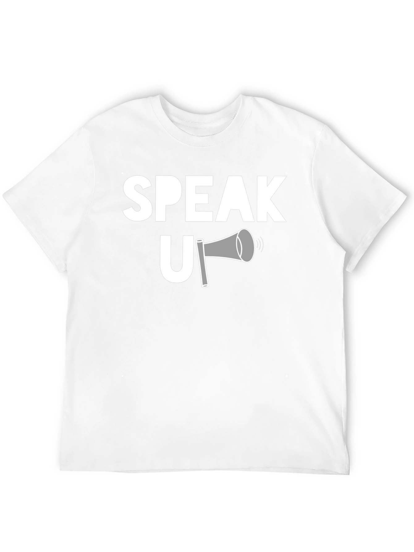 Speak Up Graphic T-Shirt - Black