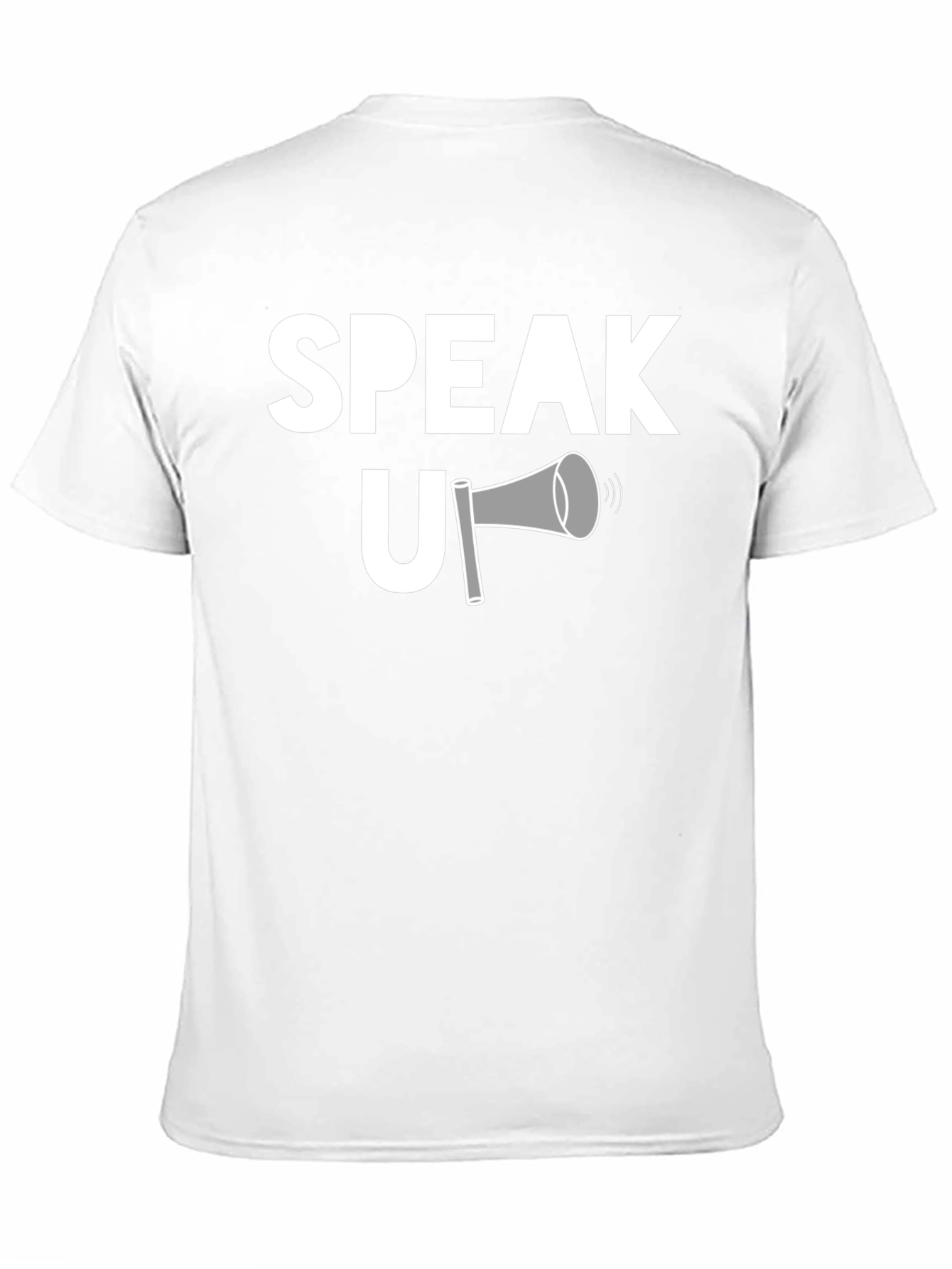 Speak Up Graphic T-Shirt - Black