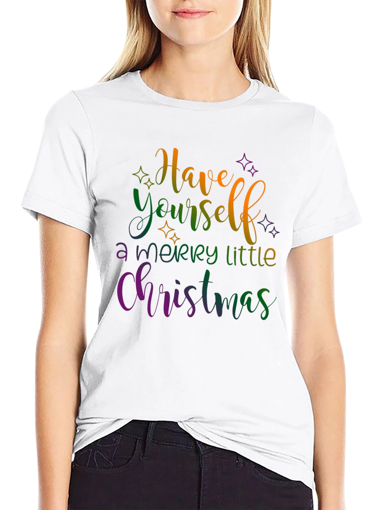 Merry Little Christmas Graphic Tee