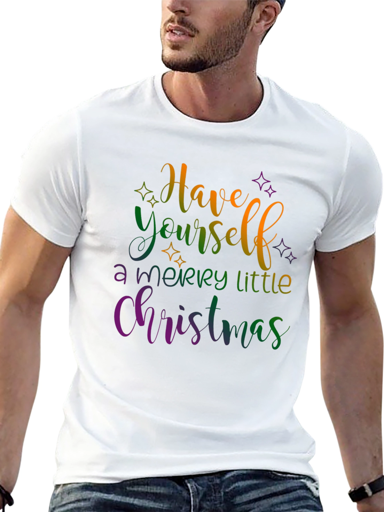Merry Little Christmas Graphic Tee