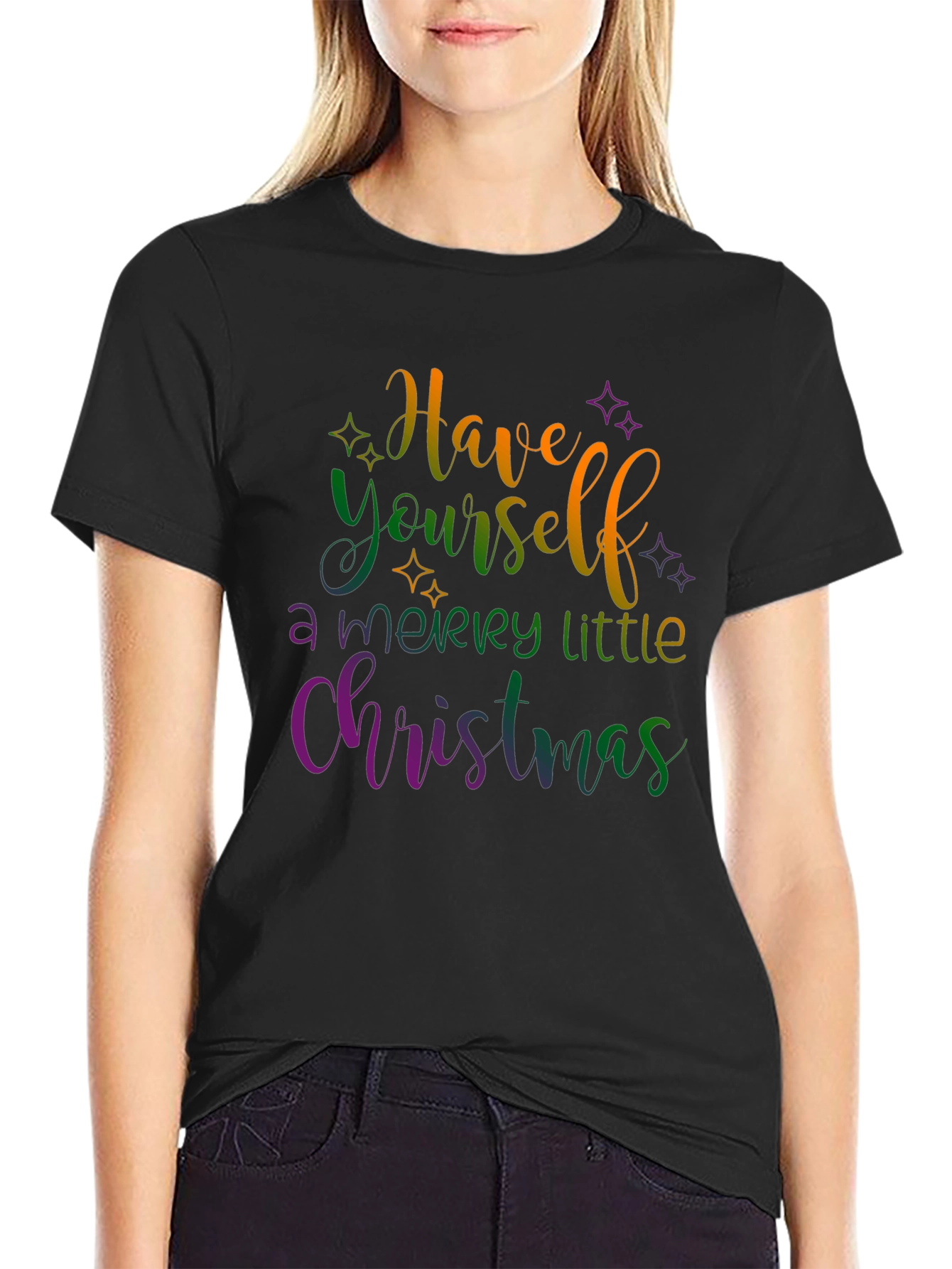 Merry Little Christmas Graphic Tee