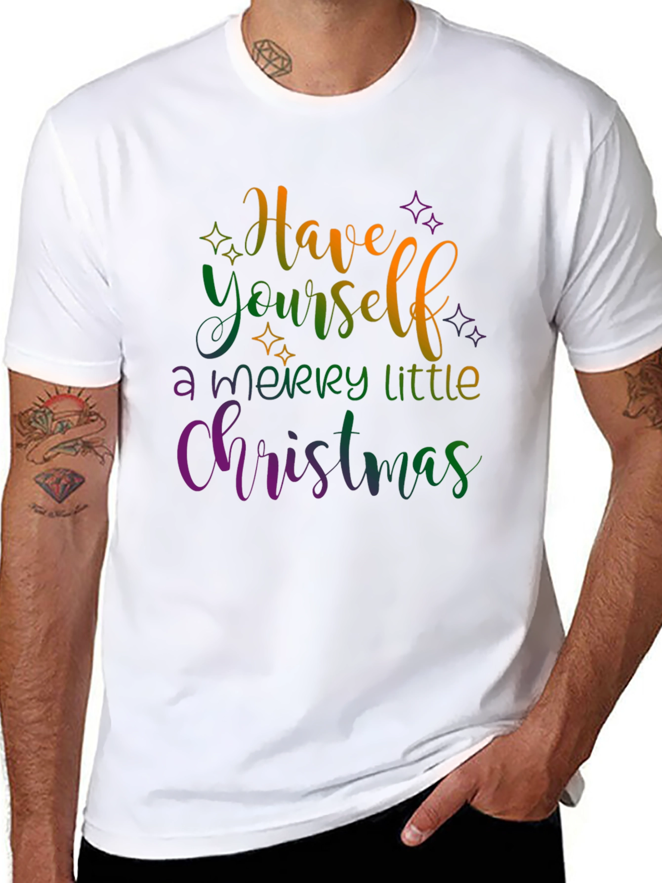 Merry Little Christmas Graphic Tee