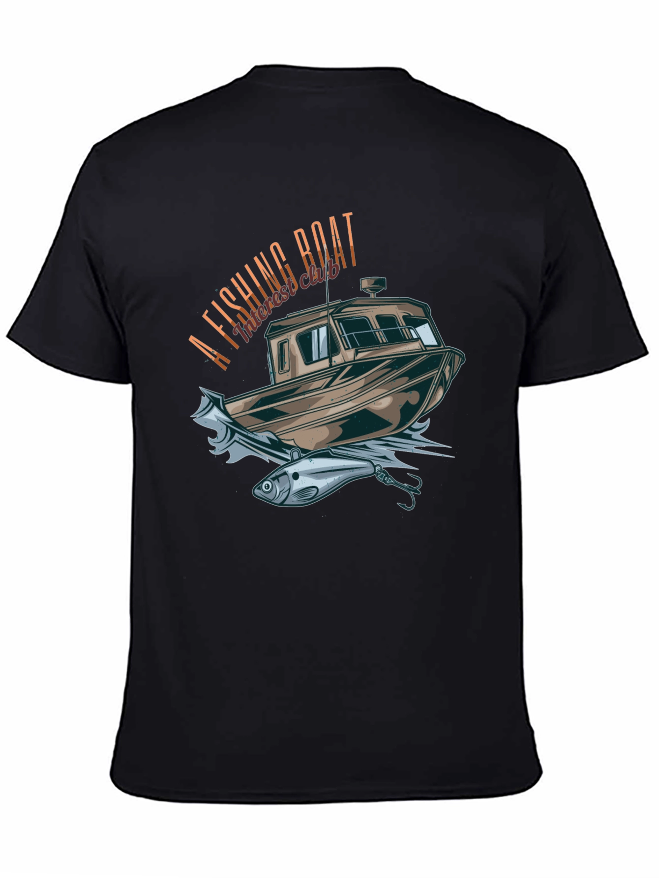 Fishing Boat T-Shirt - Anglers Club Tee