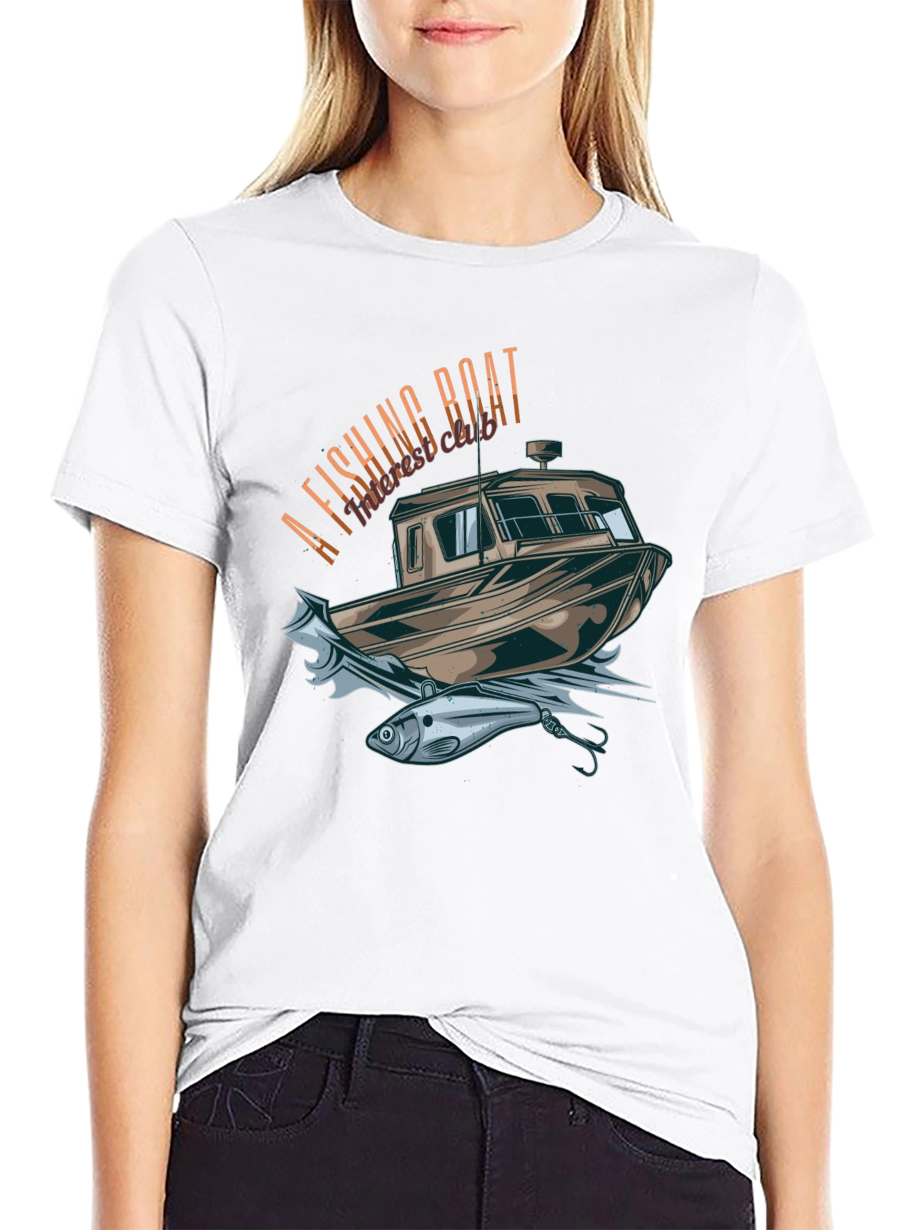 Fishing Boat T-Shirt - Anglers Club Tee