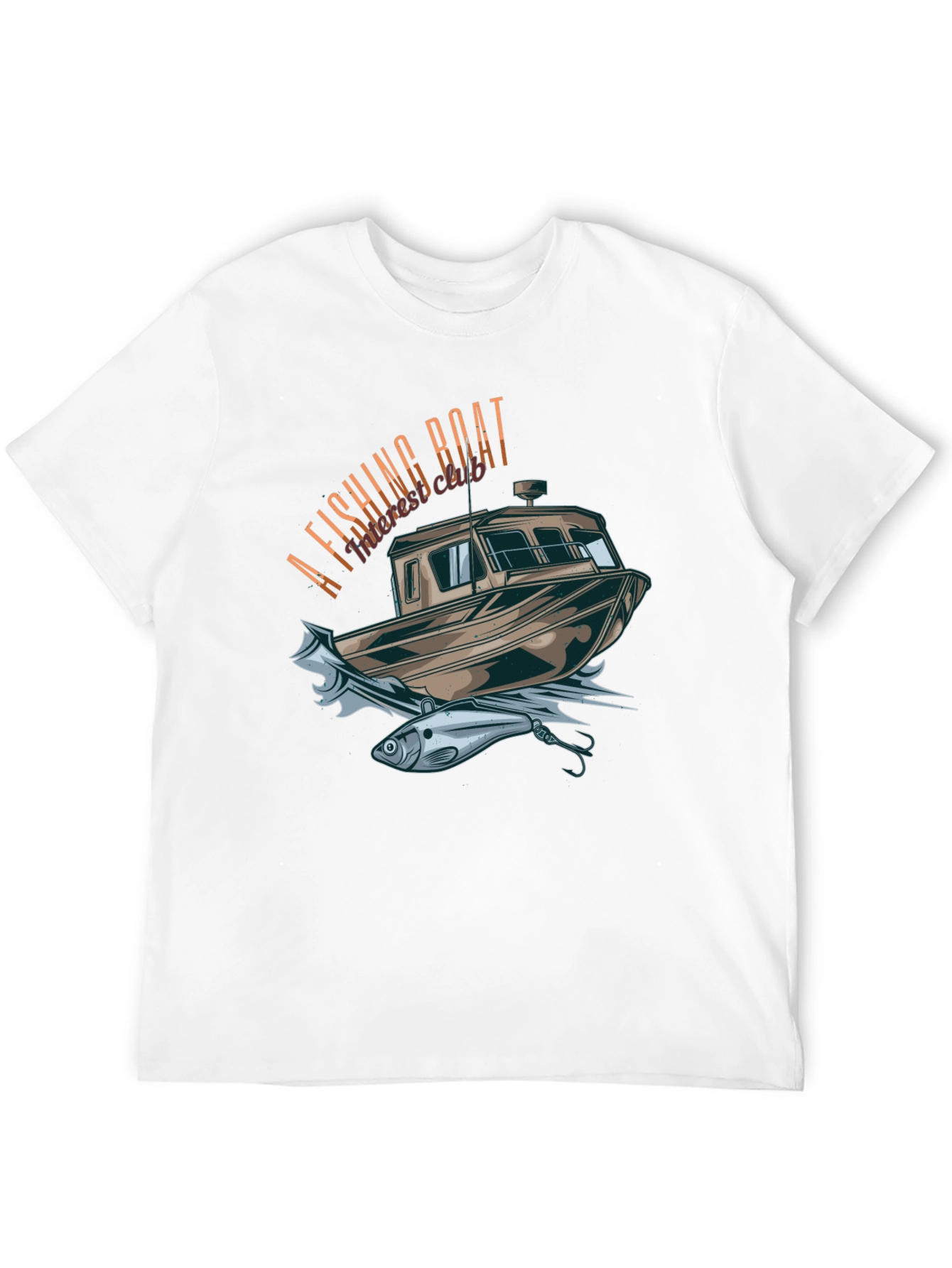Fishing Boat T-Shirt - Anglers Club Tee