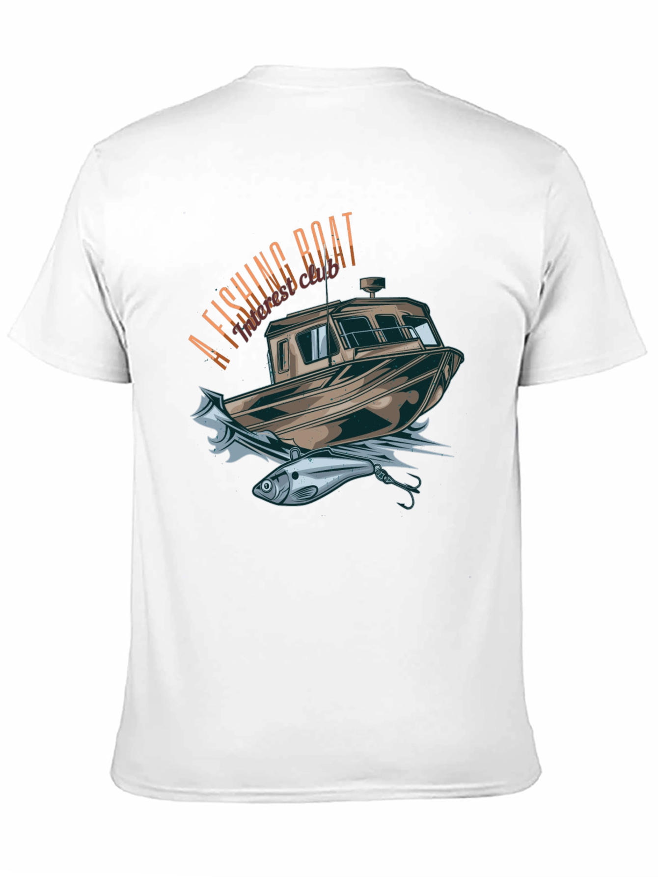 Fishing Boat T-Shirt - Anglers Club Tee