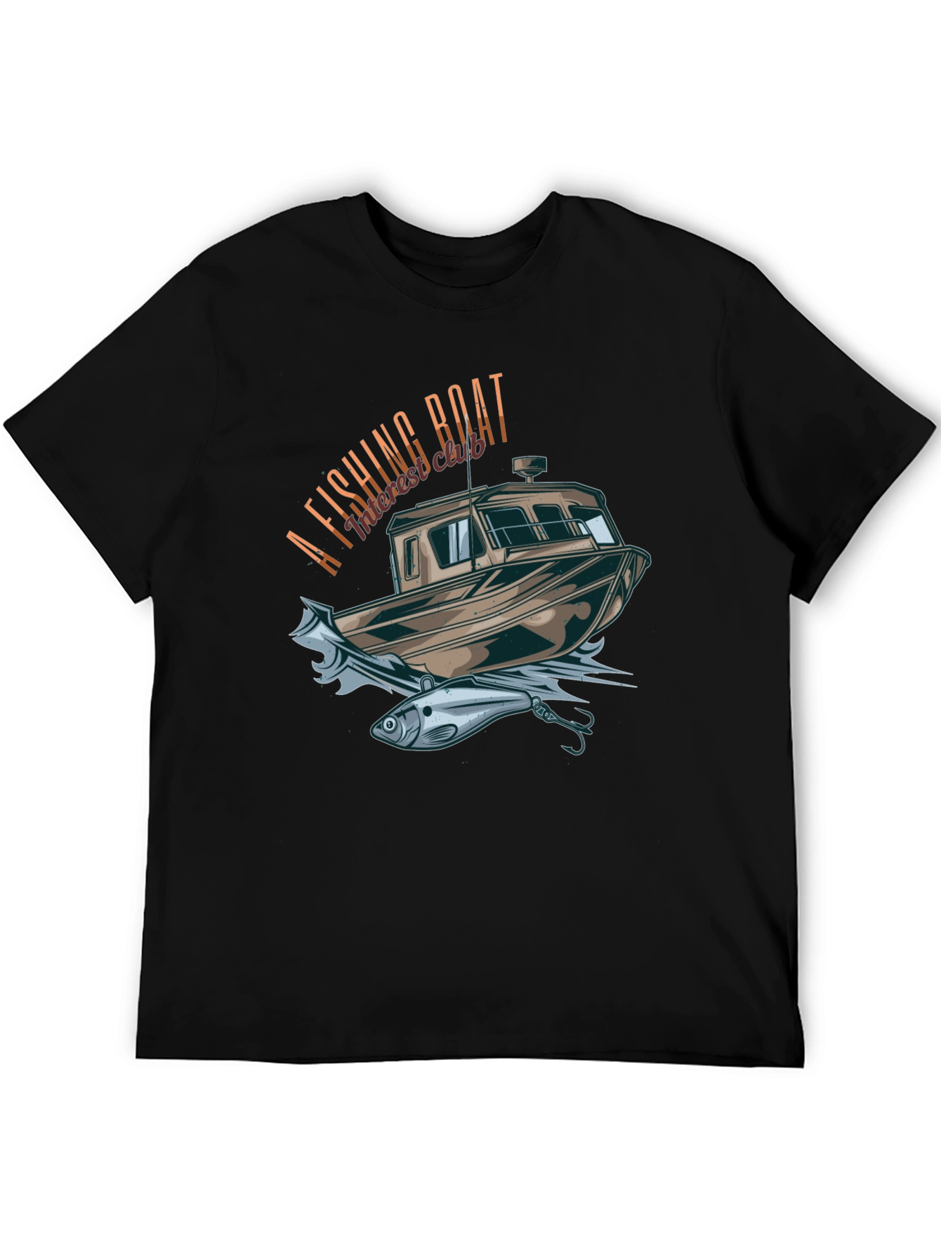 Fishing Boat T-Shirt - Anglers Club Tee