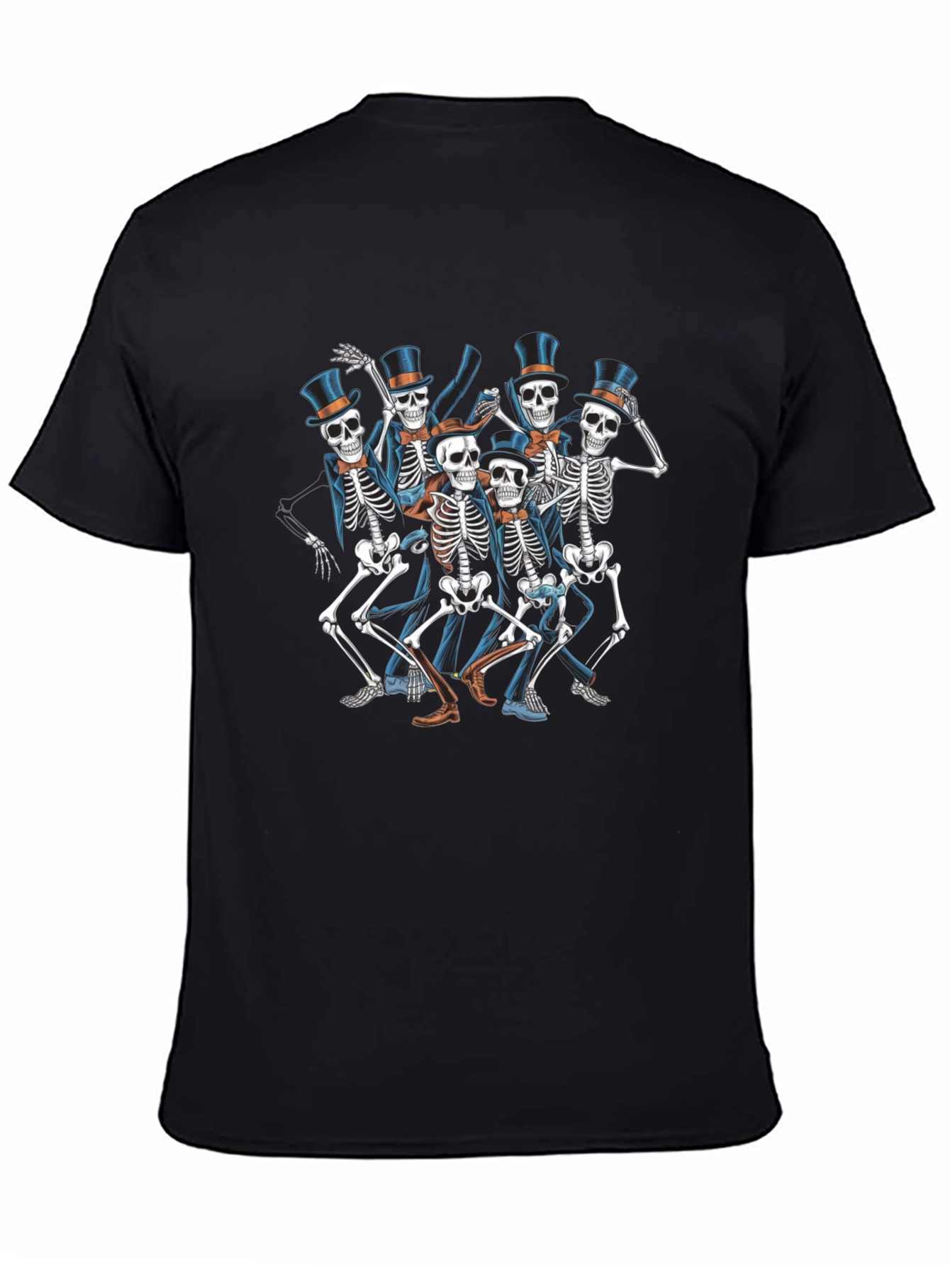 Skeleton Dance Crew T-Shirt - Black
