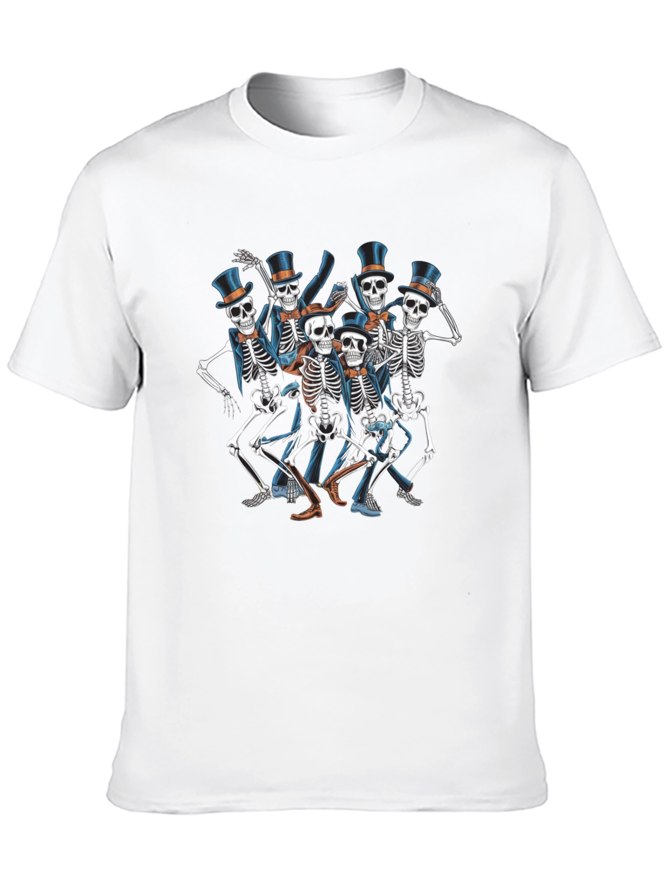 Skeleton Dance Crew T-Shirt - Black