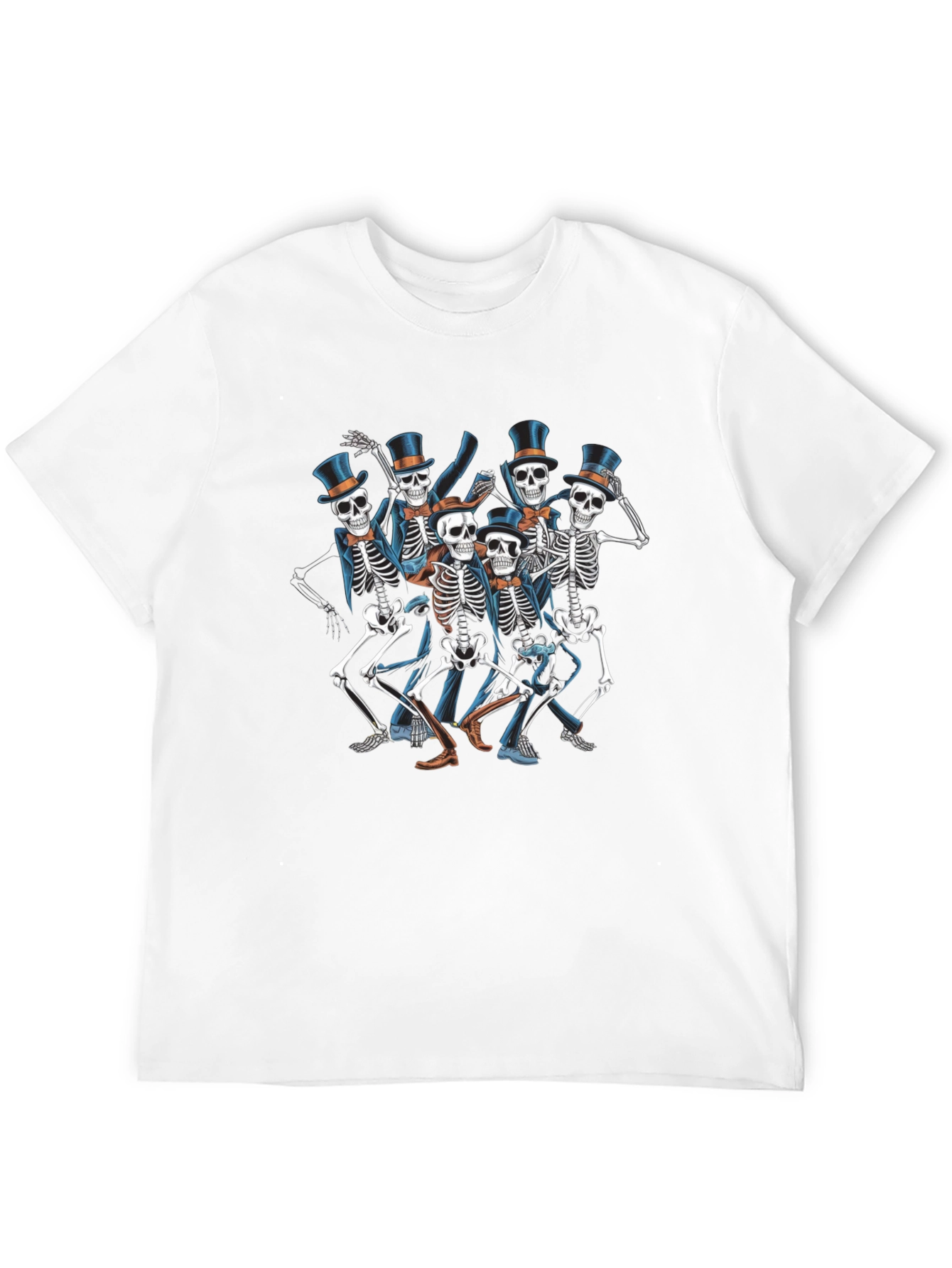 Skeleton Dance Crew T-Shirt - Black