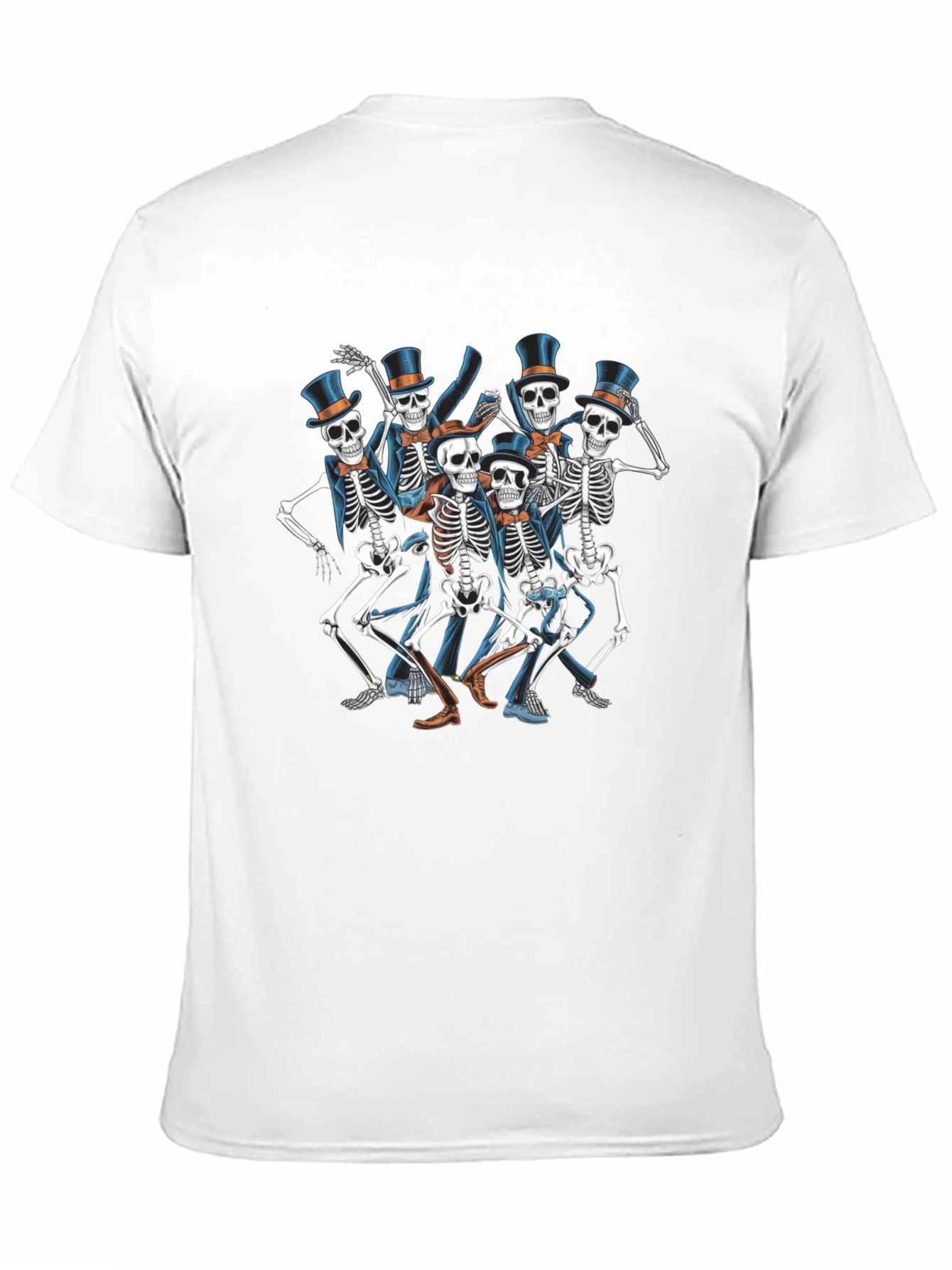 Skeleton Dance Crew T-Shirt - Black