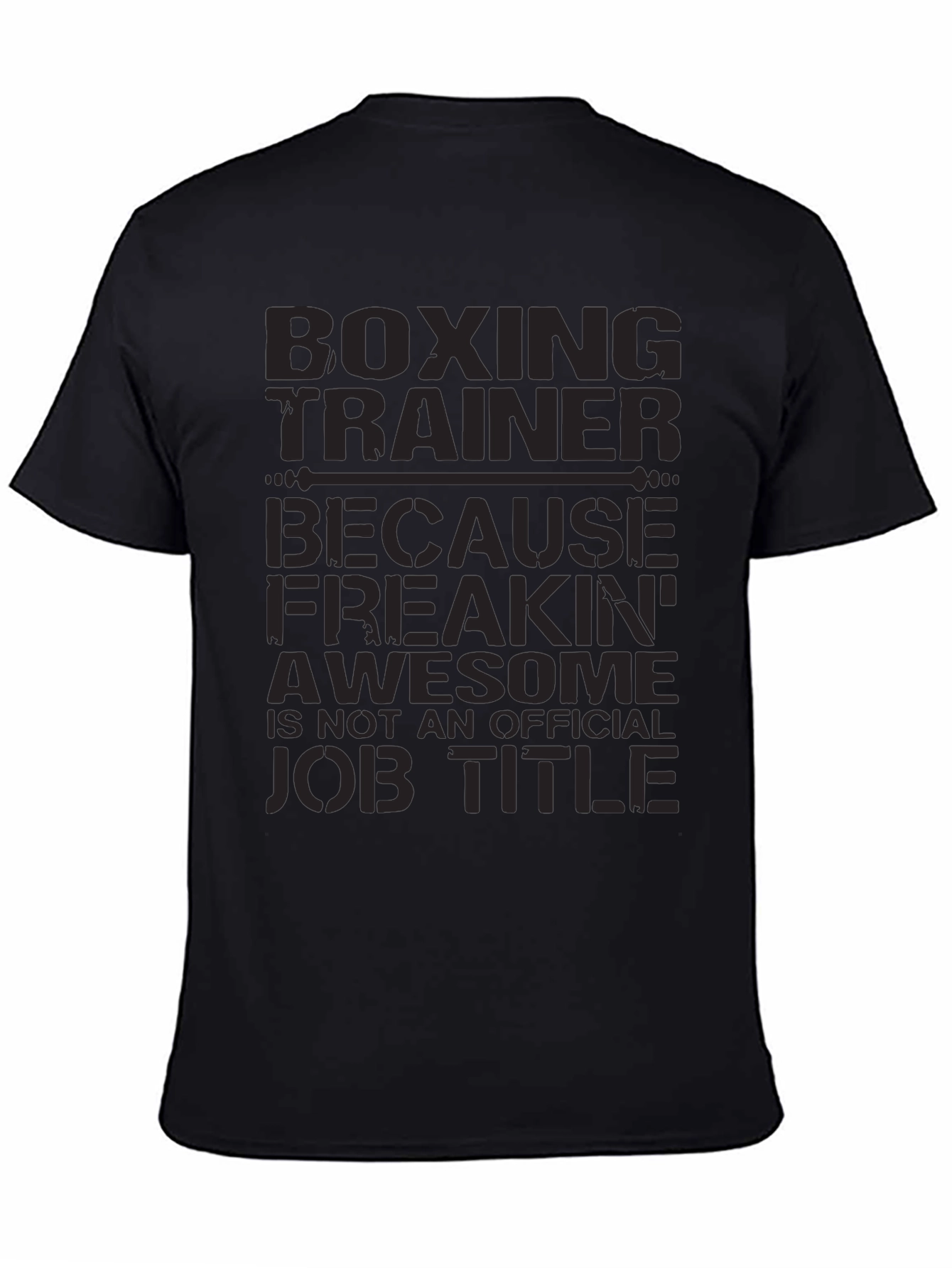 Boxing Trainer Novelty Graphic Tee