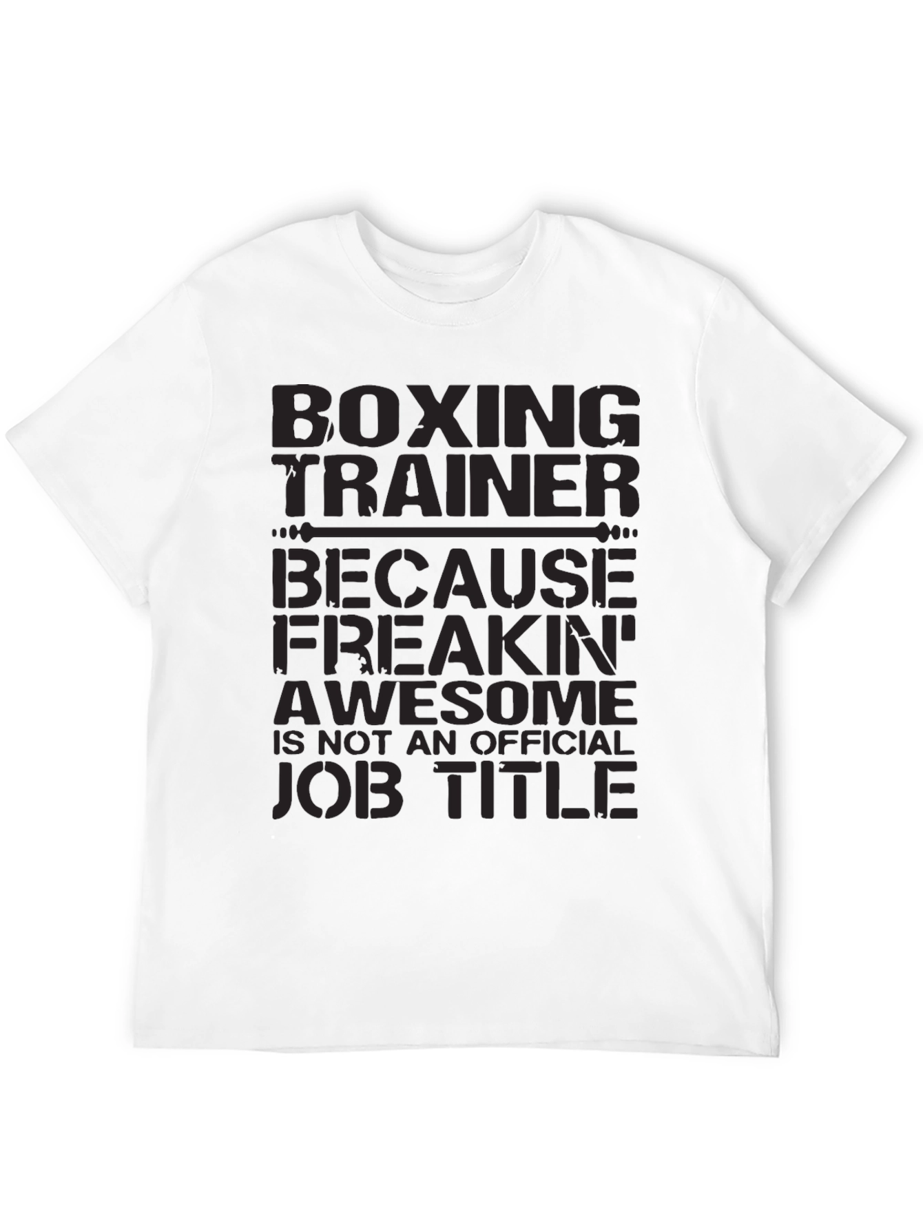 Boxing Trainer Novelty Graphic Tee