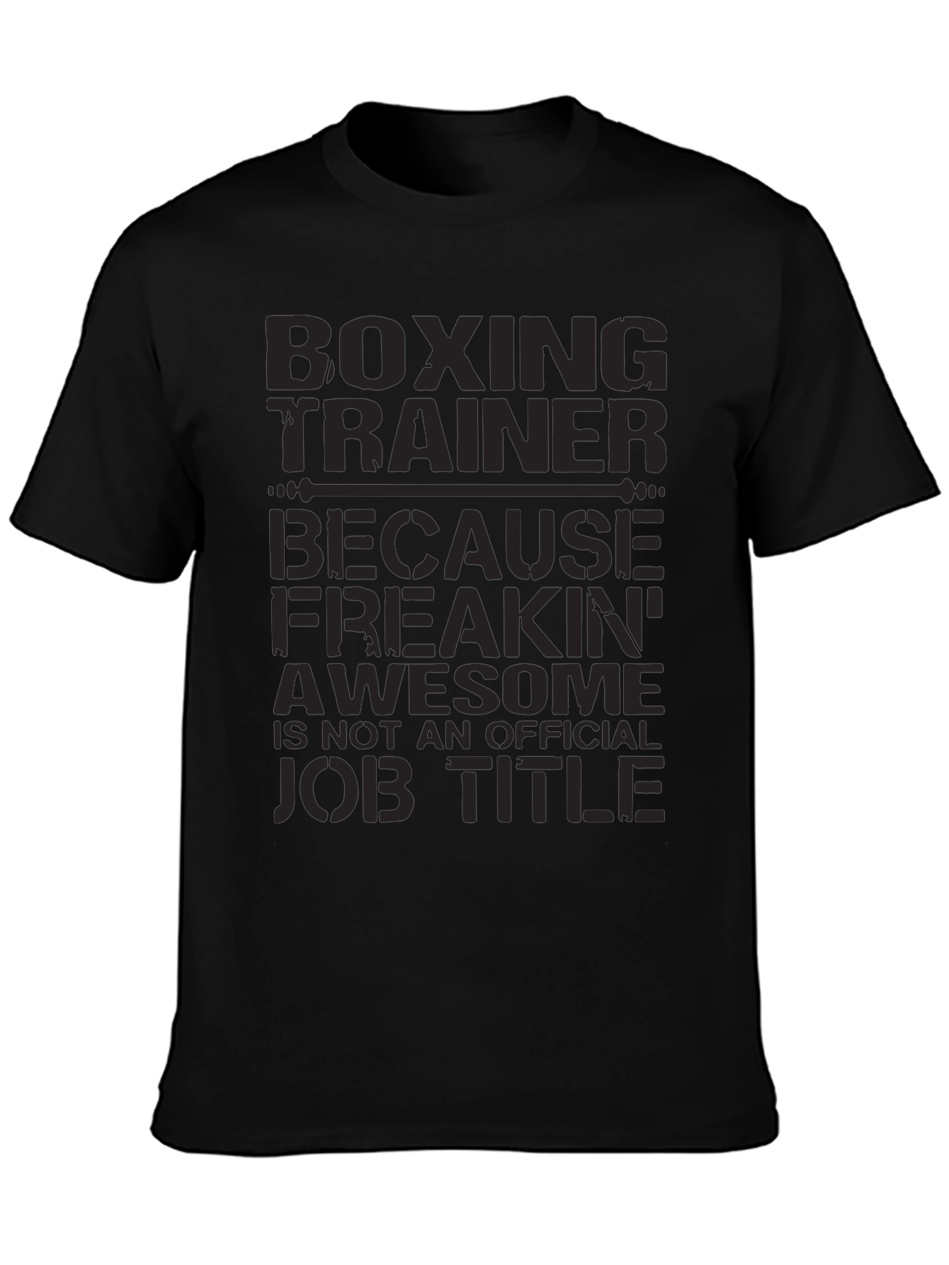 Boxing Trainer Novelty Graphic Tee