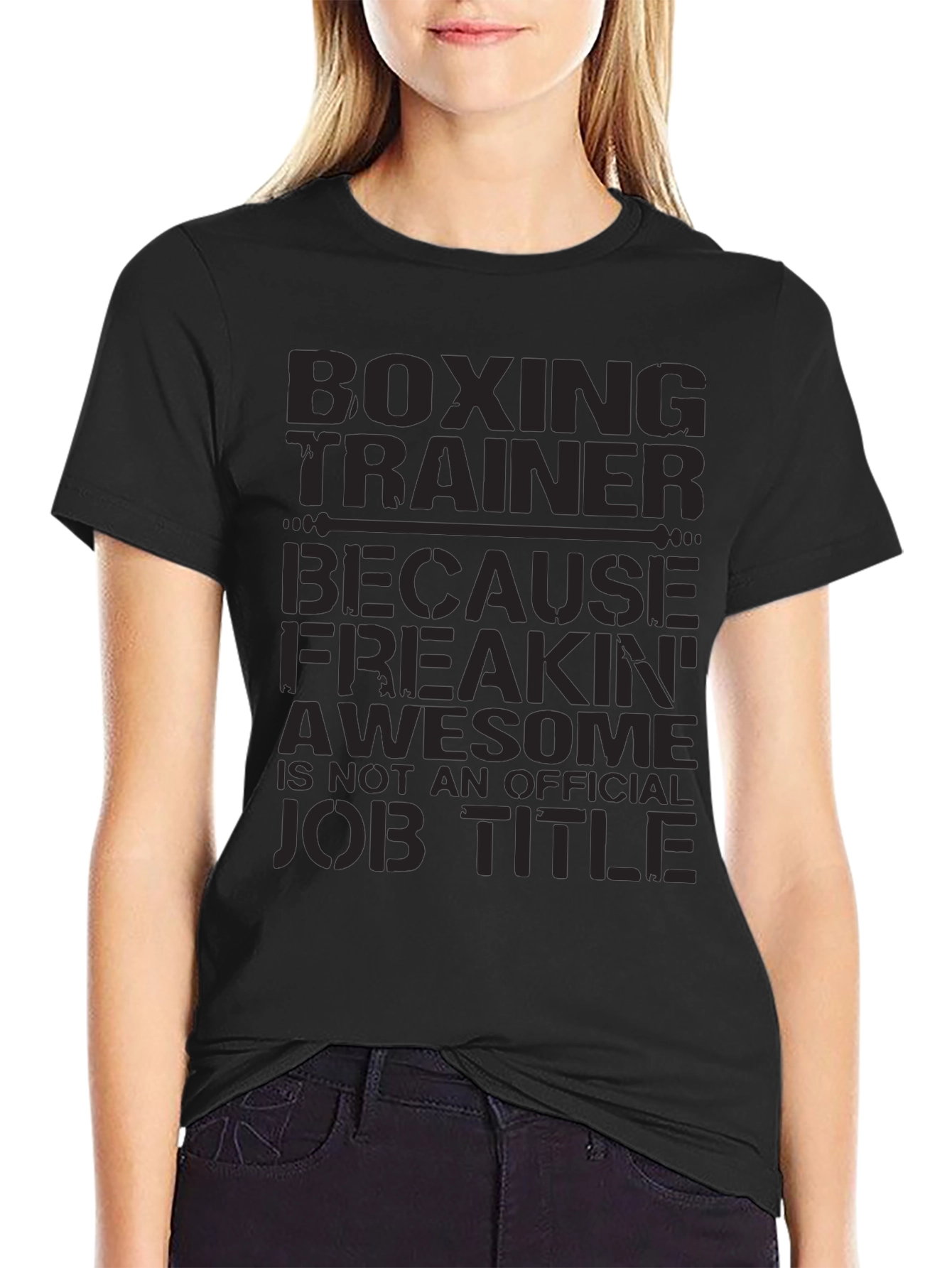 Boxing Trainer Novelty Graphic Tee