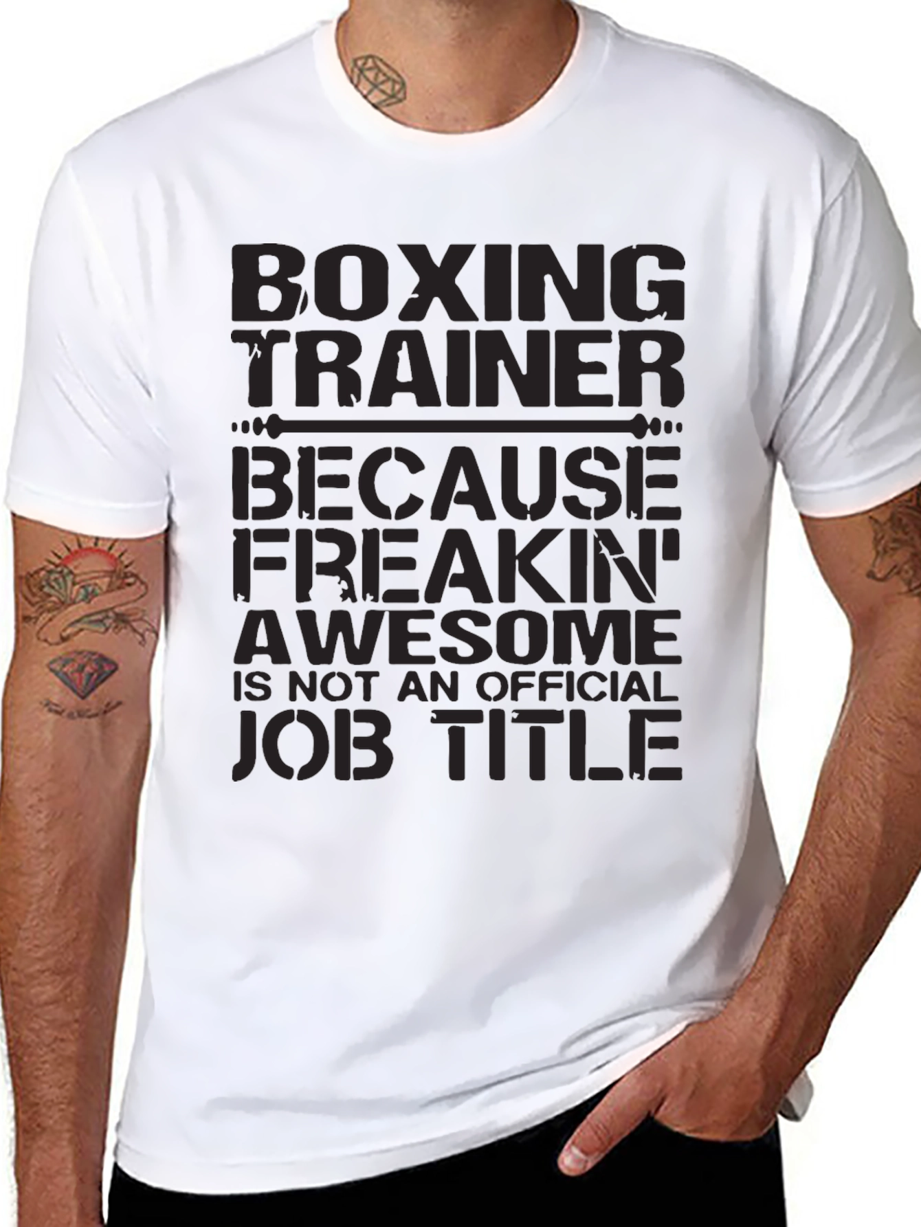 Boxing Trainer Novelty Graphic Tee