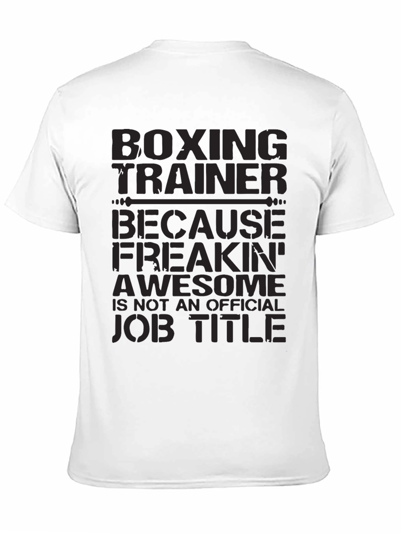 Boxing Trainer Novelty Graphic Tee