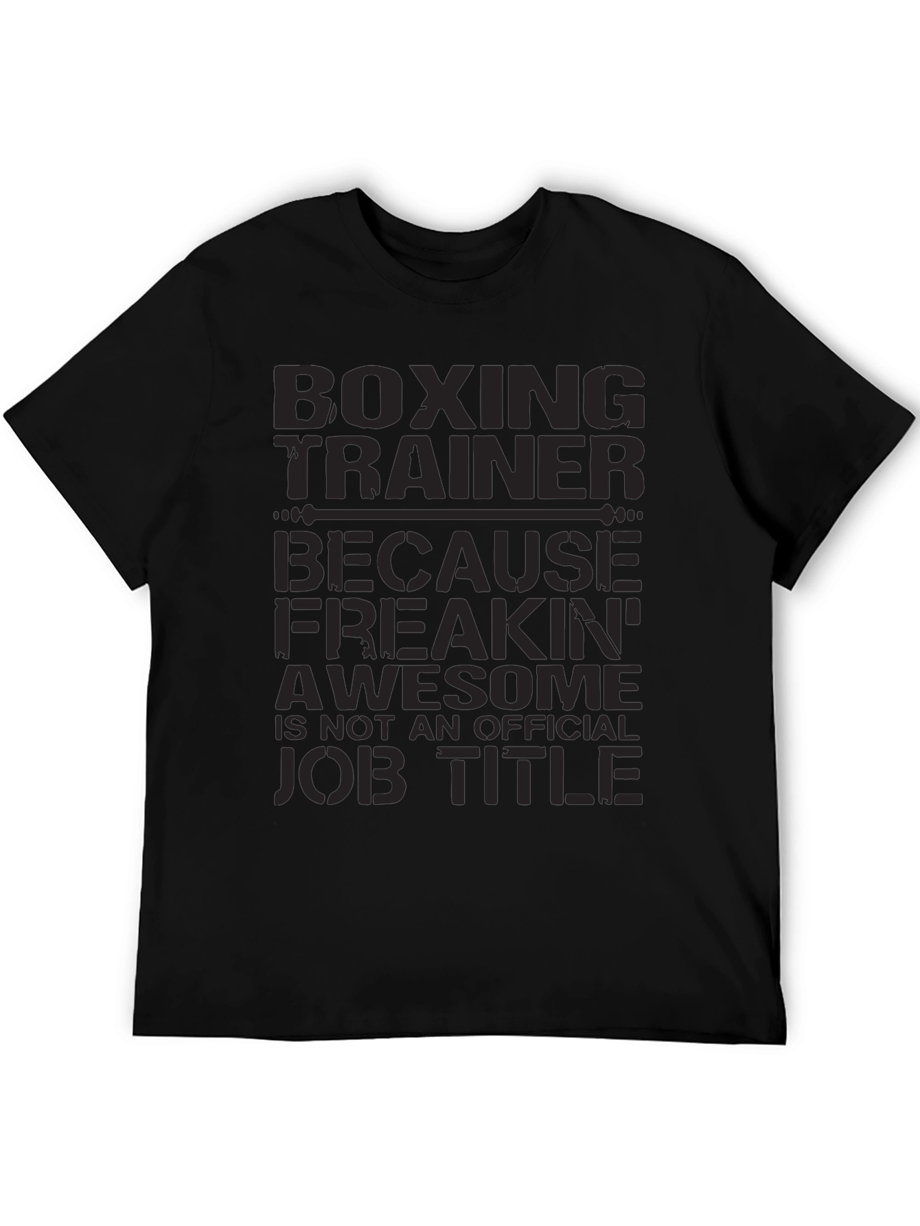 Boxing Trainer Novelty Graphic Tee