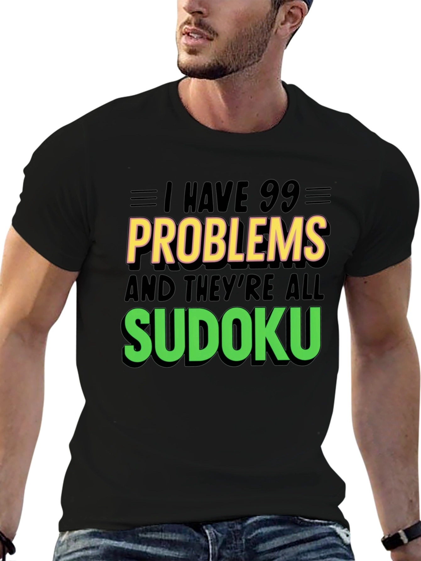 Sudoku Problem T-Shirt - Funny Puzzle Lover Tee