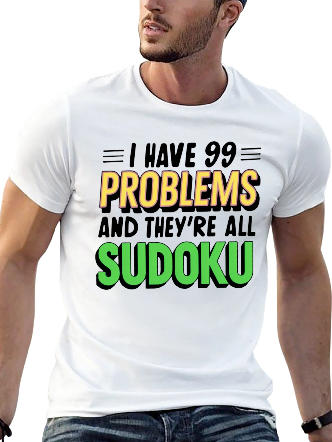 Sudoku Problem T-Shirt - Funny Puzzle Lover Tee