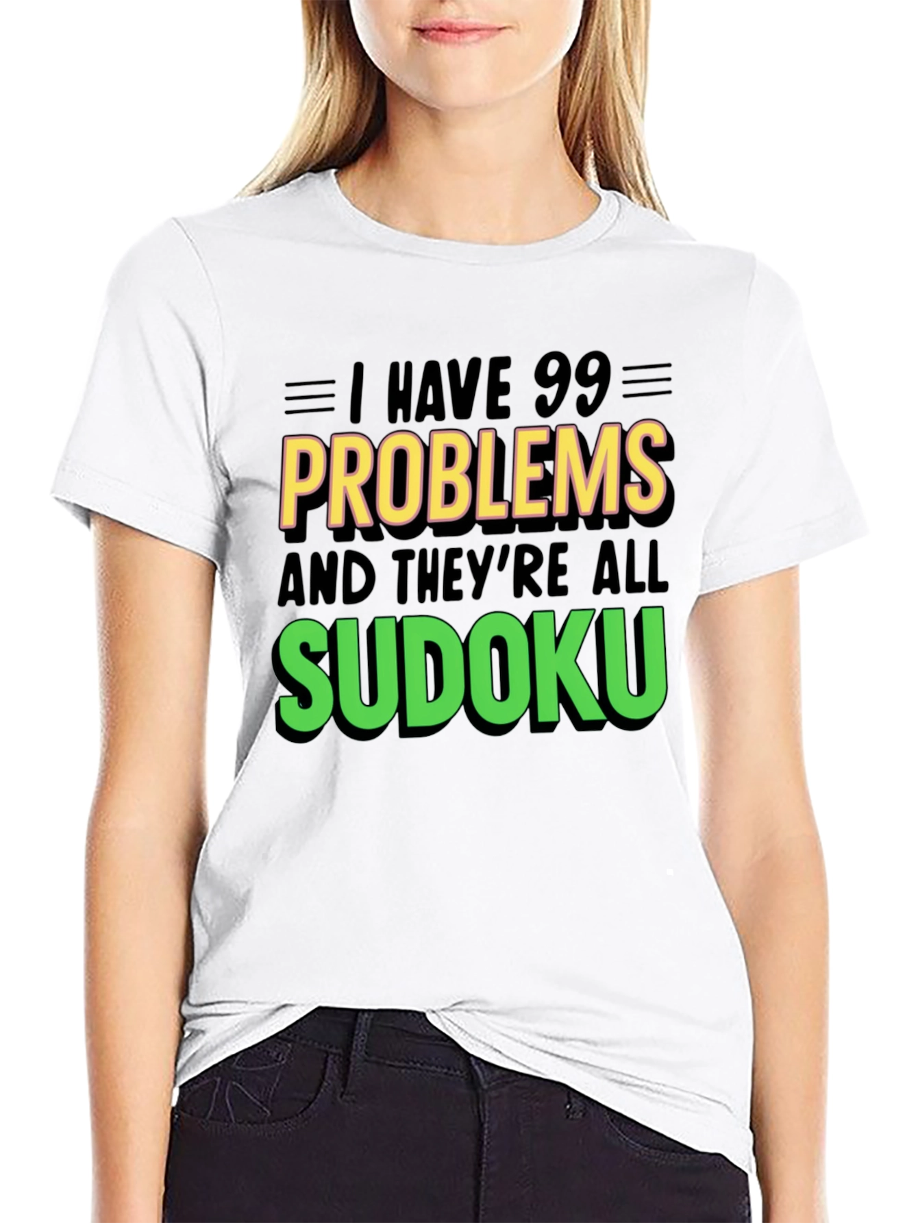 Sudoku Problem T-Shirt - Funny Puzzle Lover Tee