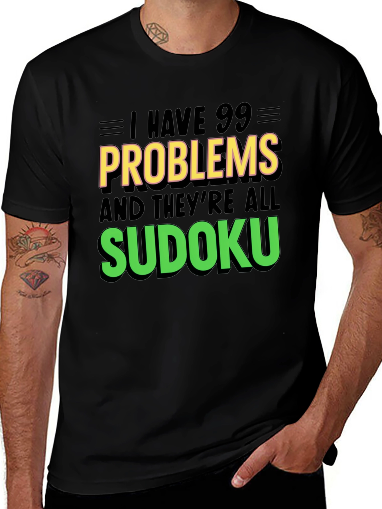 Sudoku Problem T-Shirt - Funny Puzzle Lover Tee