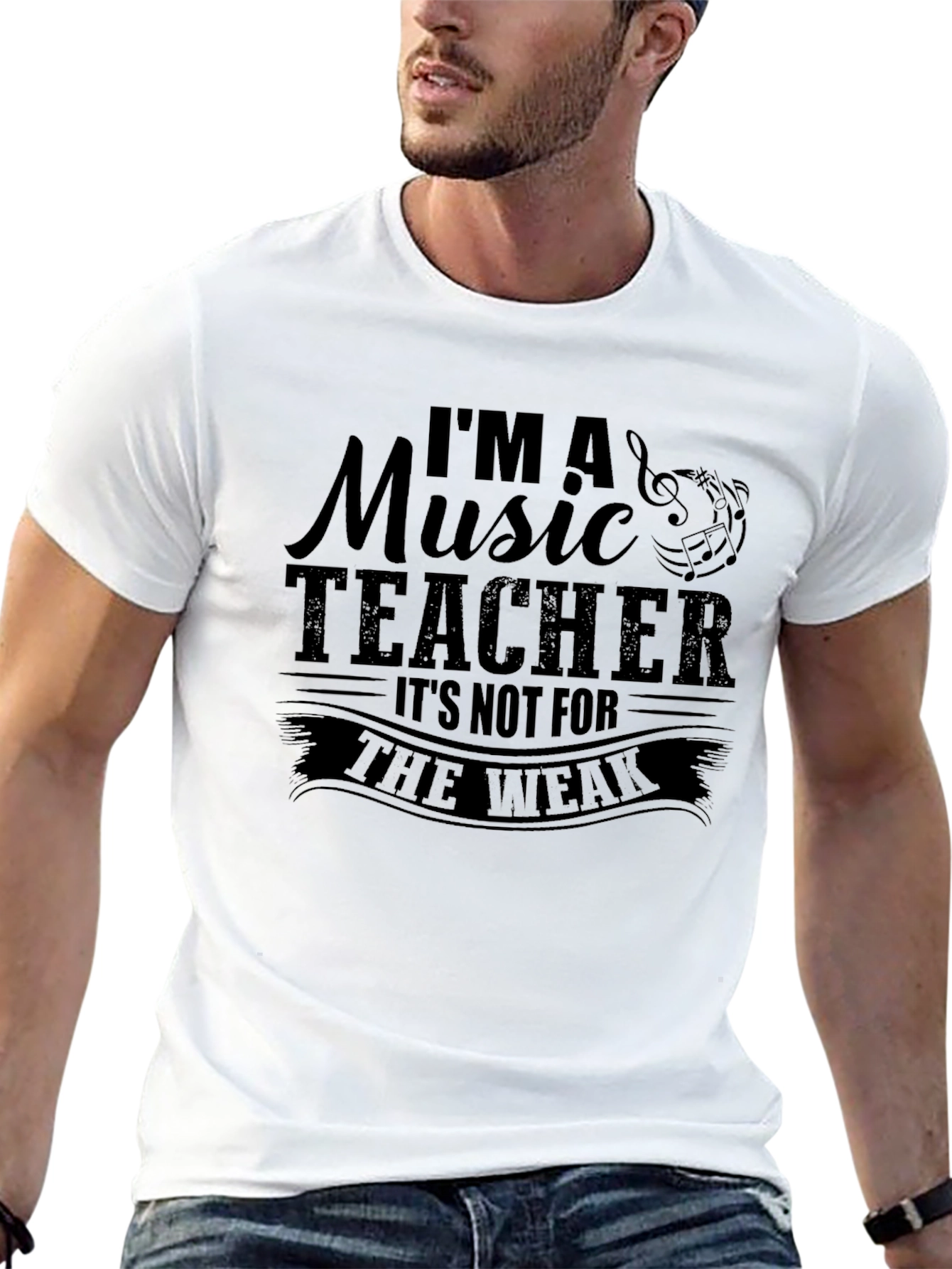 Music Teacher T-Shirt - Not for the Weak