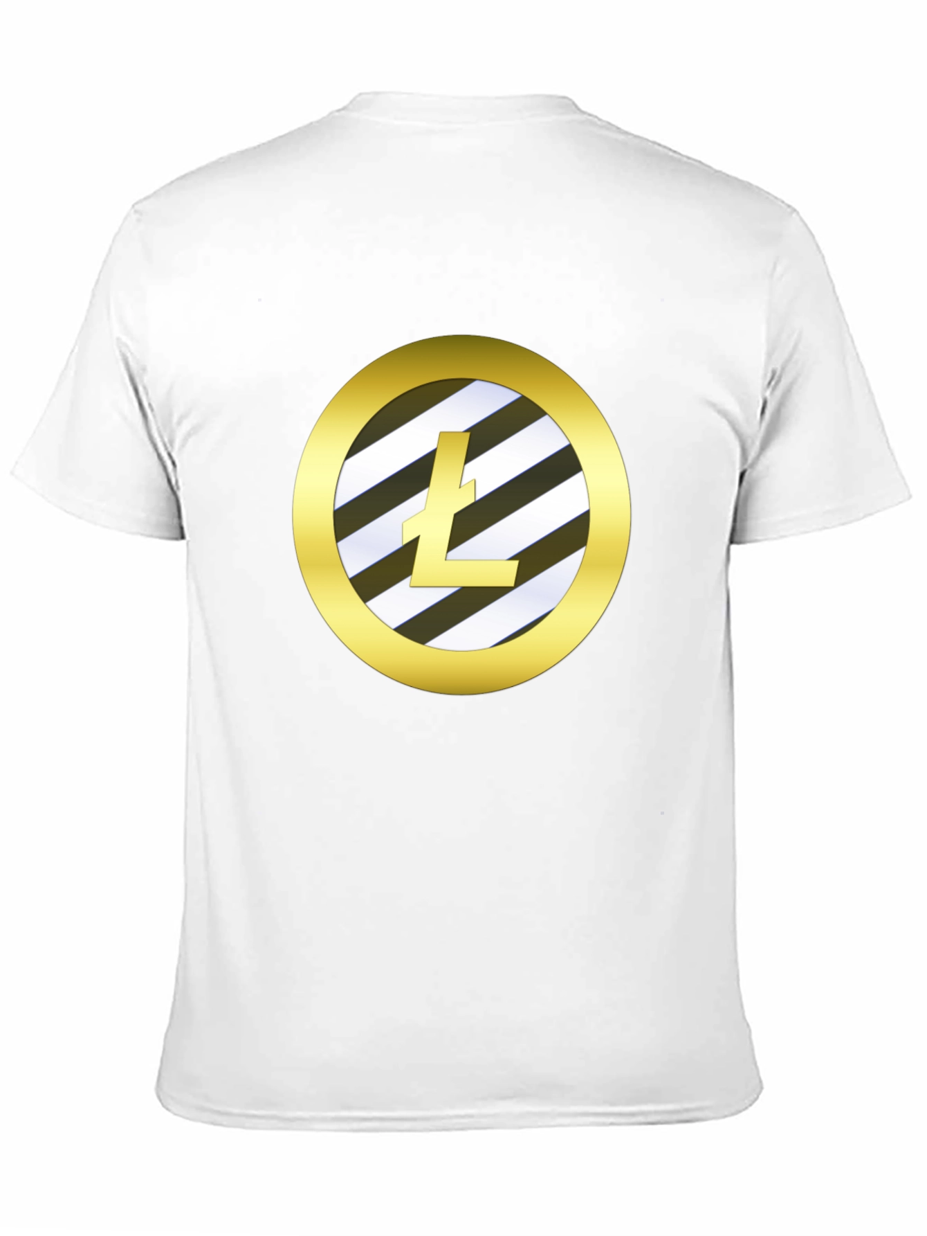 Litecoin Logo Black T-Shirt Crypto Fan Apparel