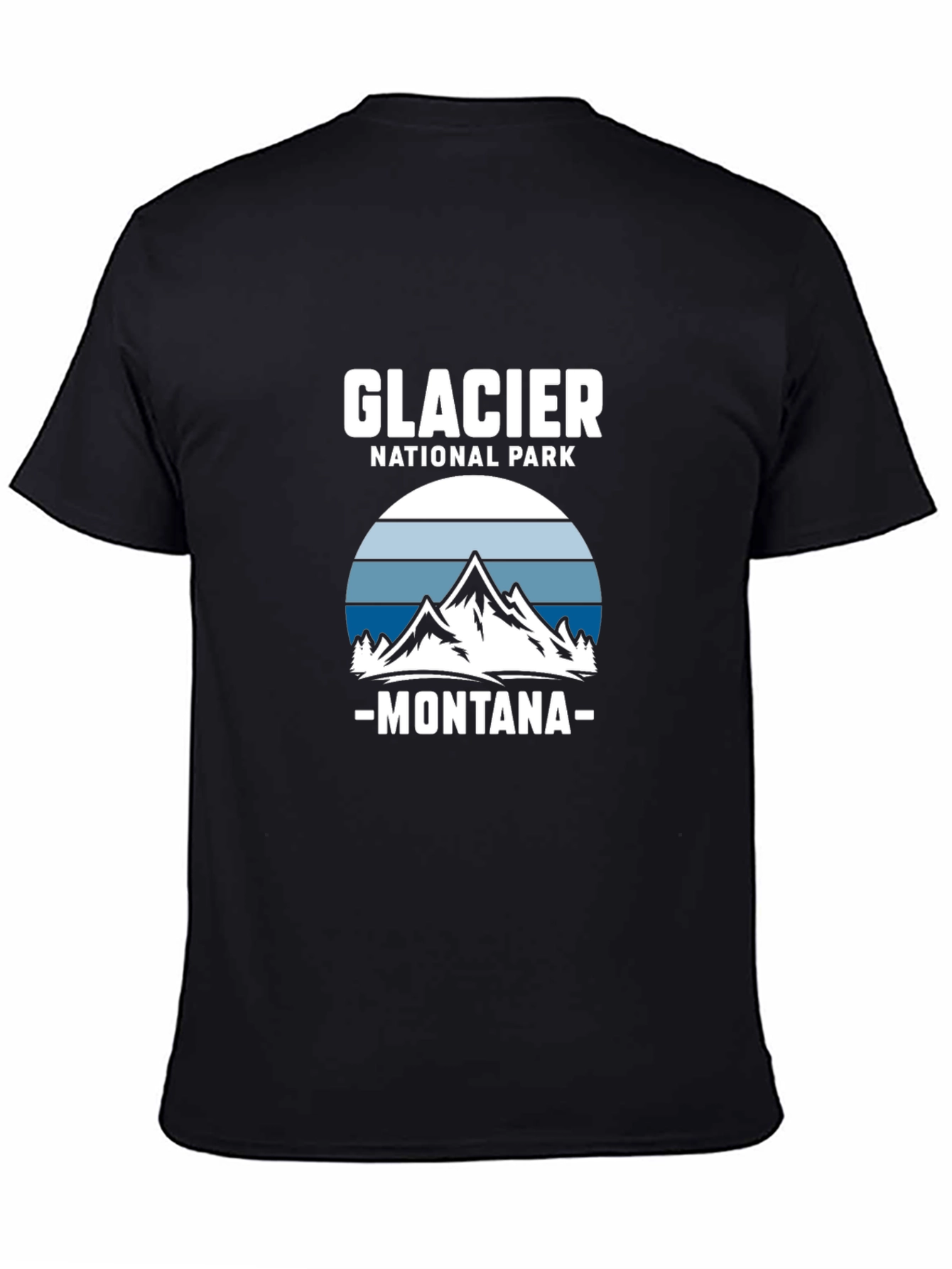 Glacier National Park Montana Graphic Tee