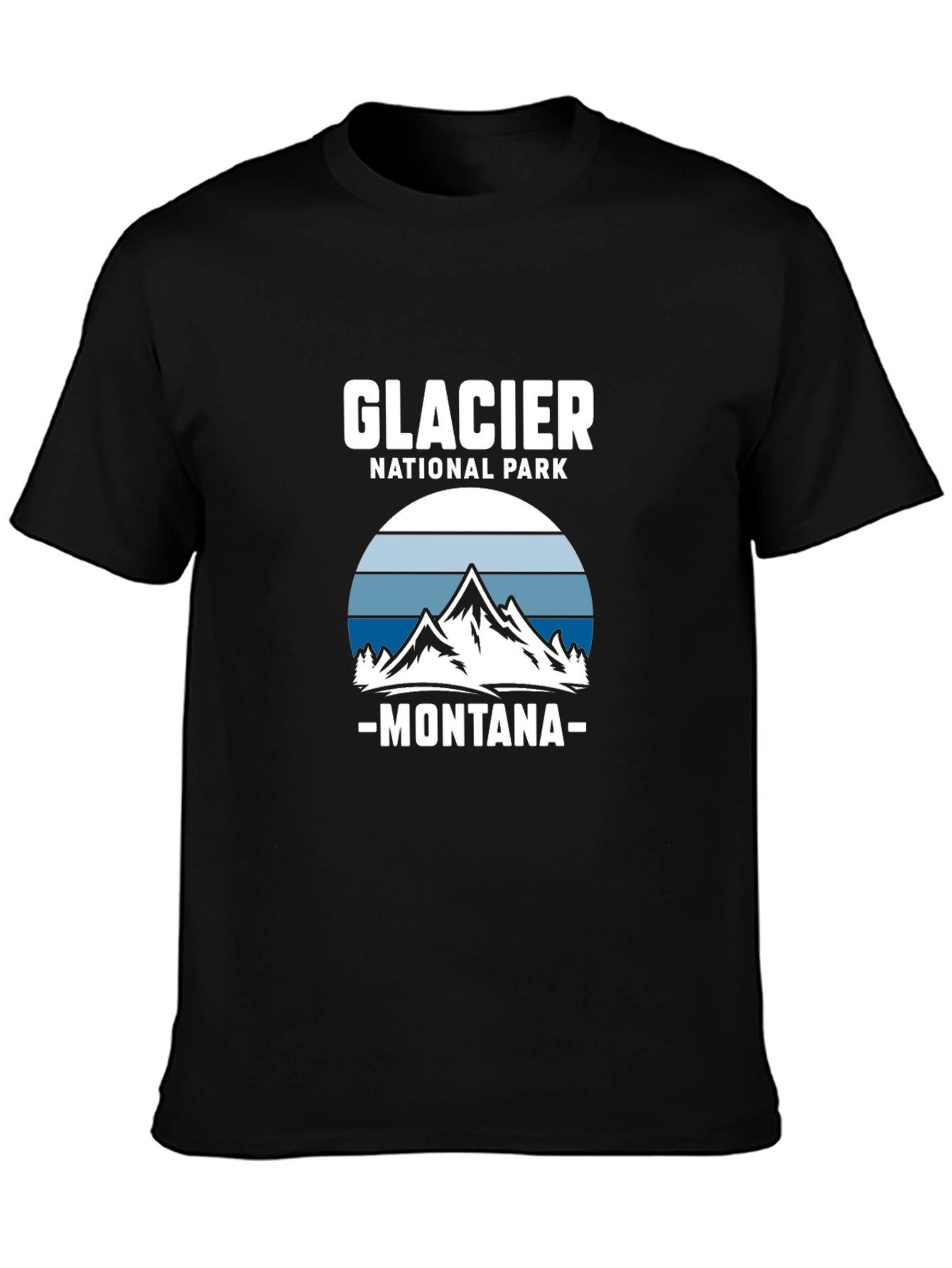 Glacier National Park Montana Graphic Tee