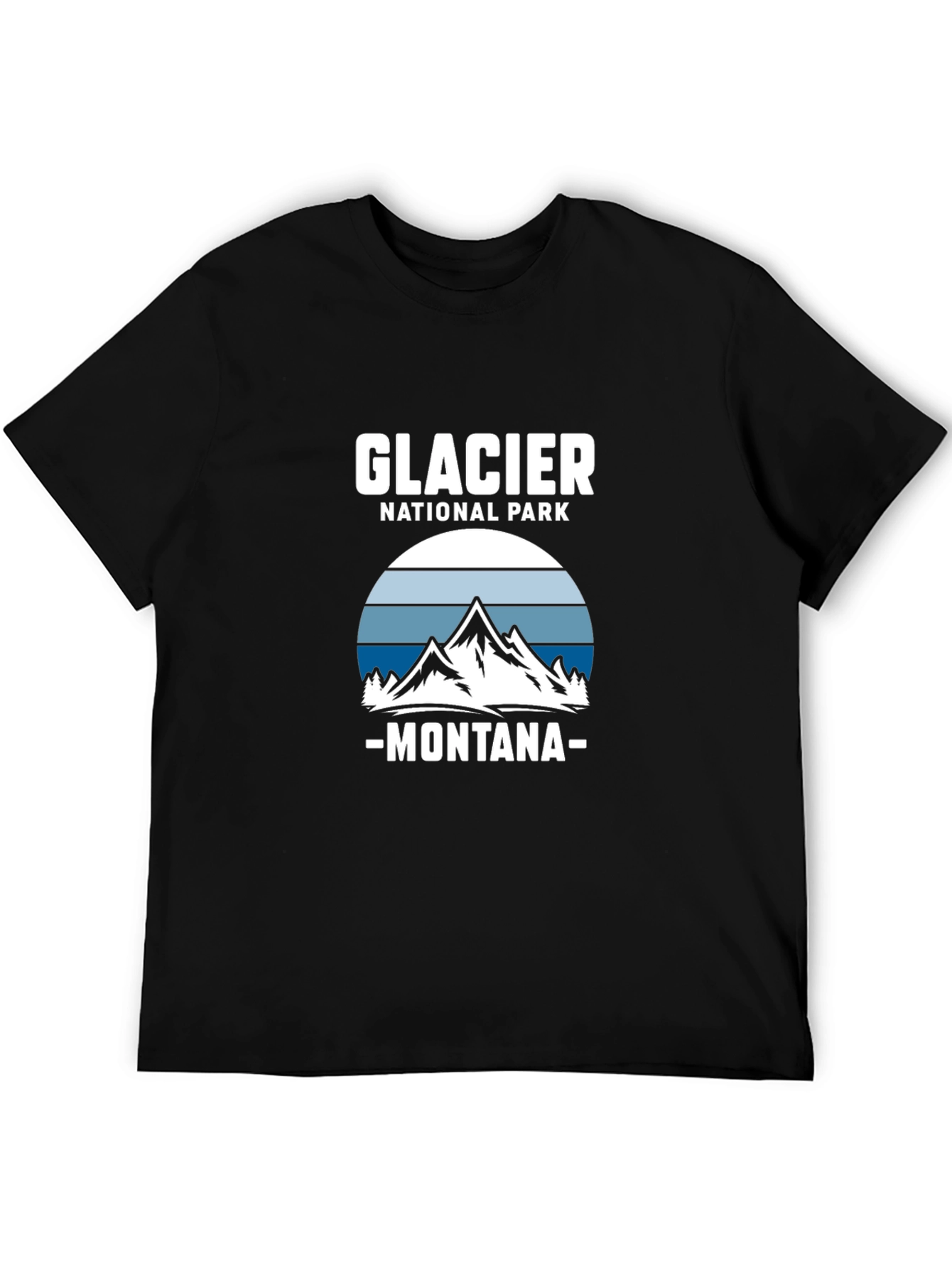 Glacier National Park Montana Graphic Tee
