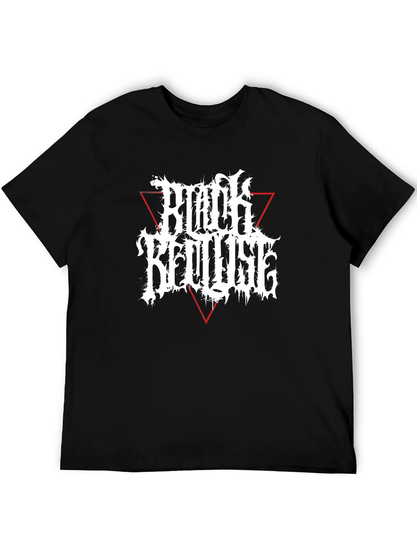 Black Reduise Graphic Tee