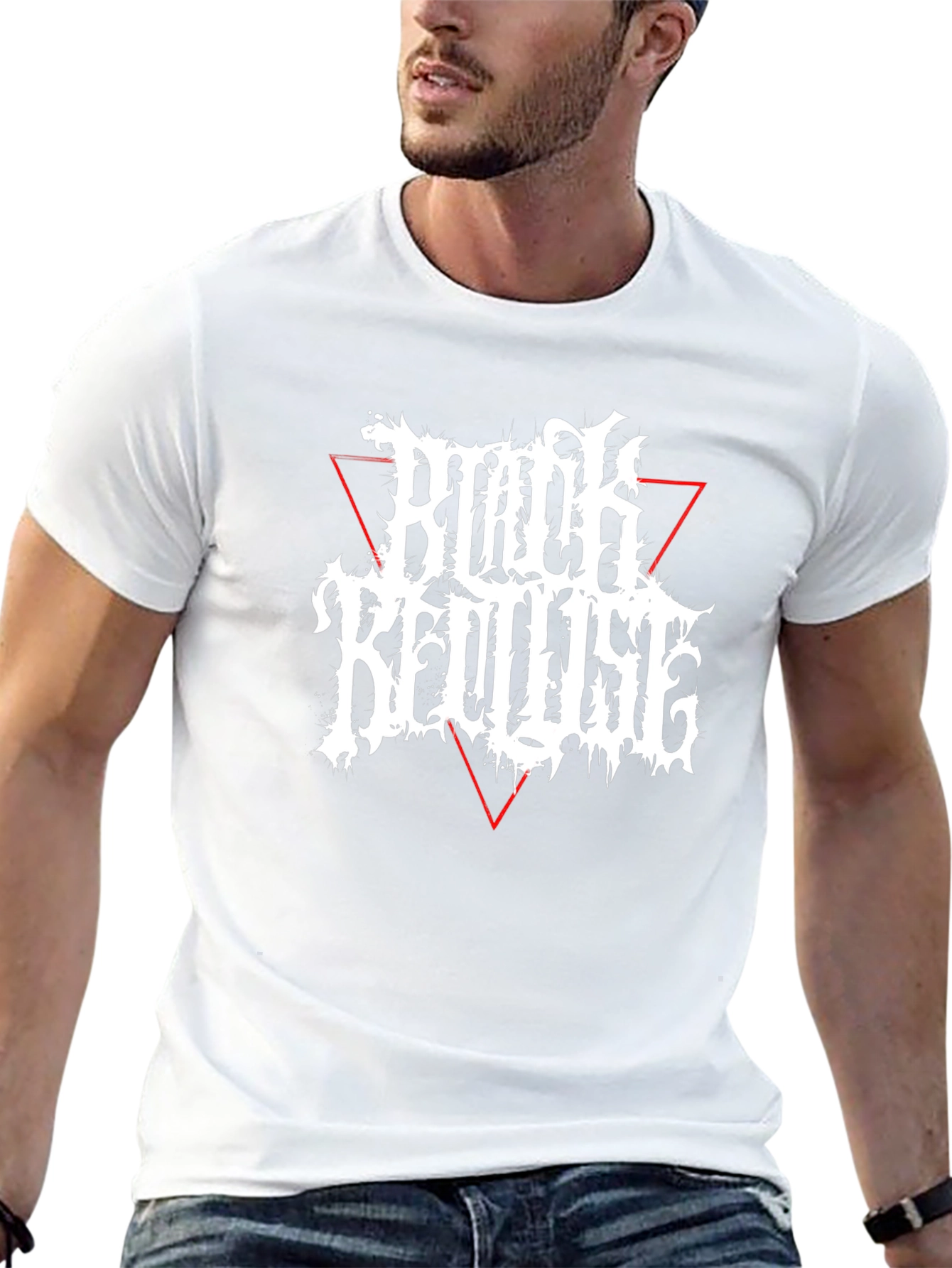 Black Reduise Graphic Tee
