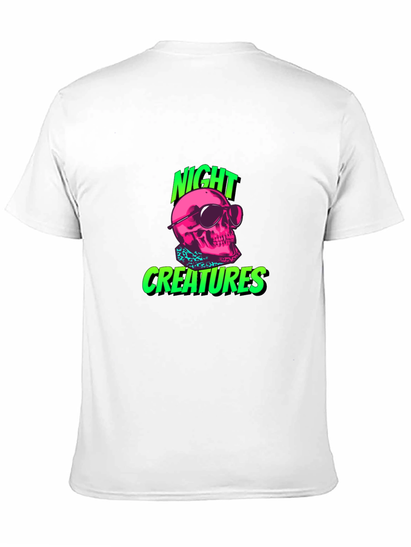 Night Creatures Skull Graphic T-Shirt