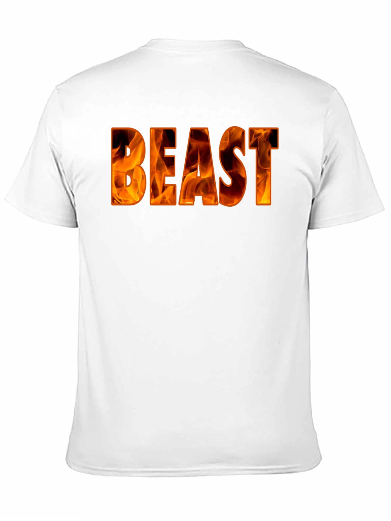 Fiery Beast Graphic Tee - Bold Black Shirt