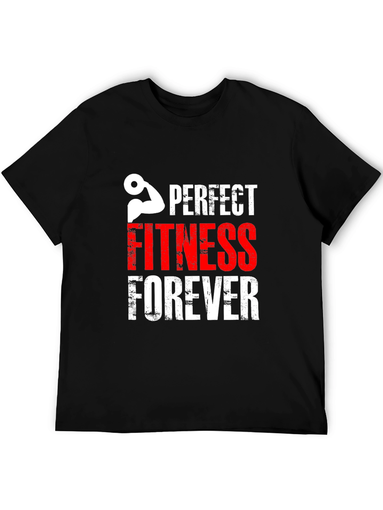 Perfect Fitness Forever Graphic Tee - Black