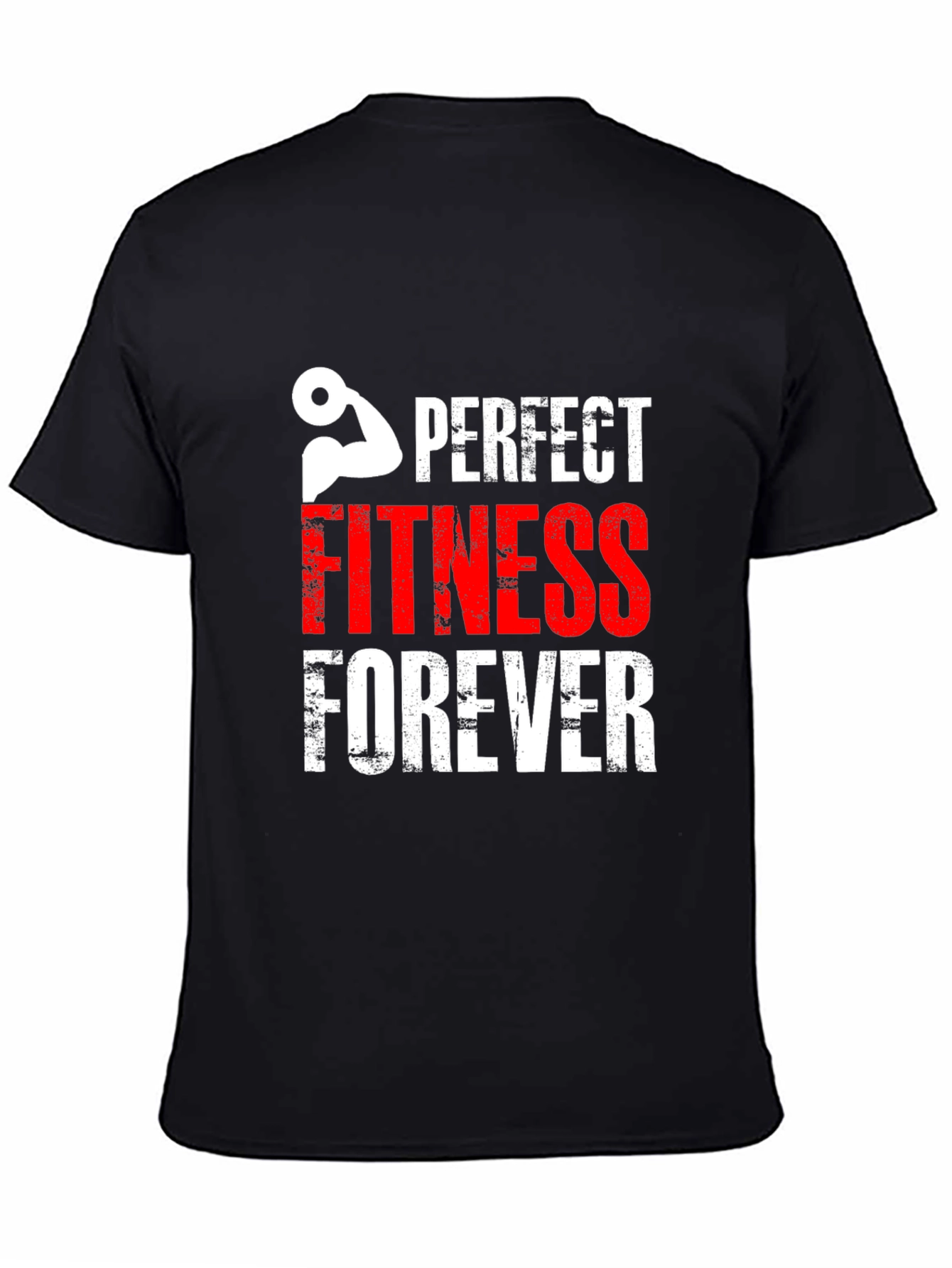 Perfect Fitness Forever Graphic Tee - Black