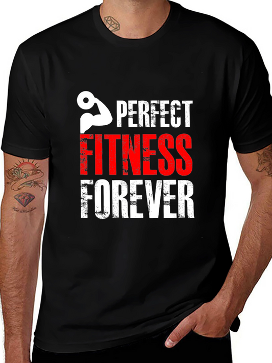 Perfect Fitness Forever Graphic Tee - Black