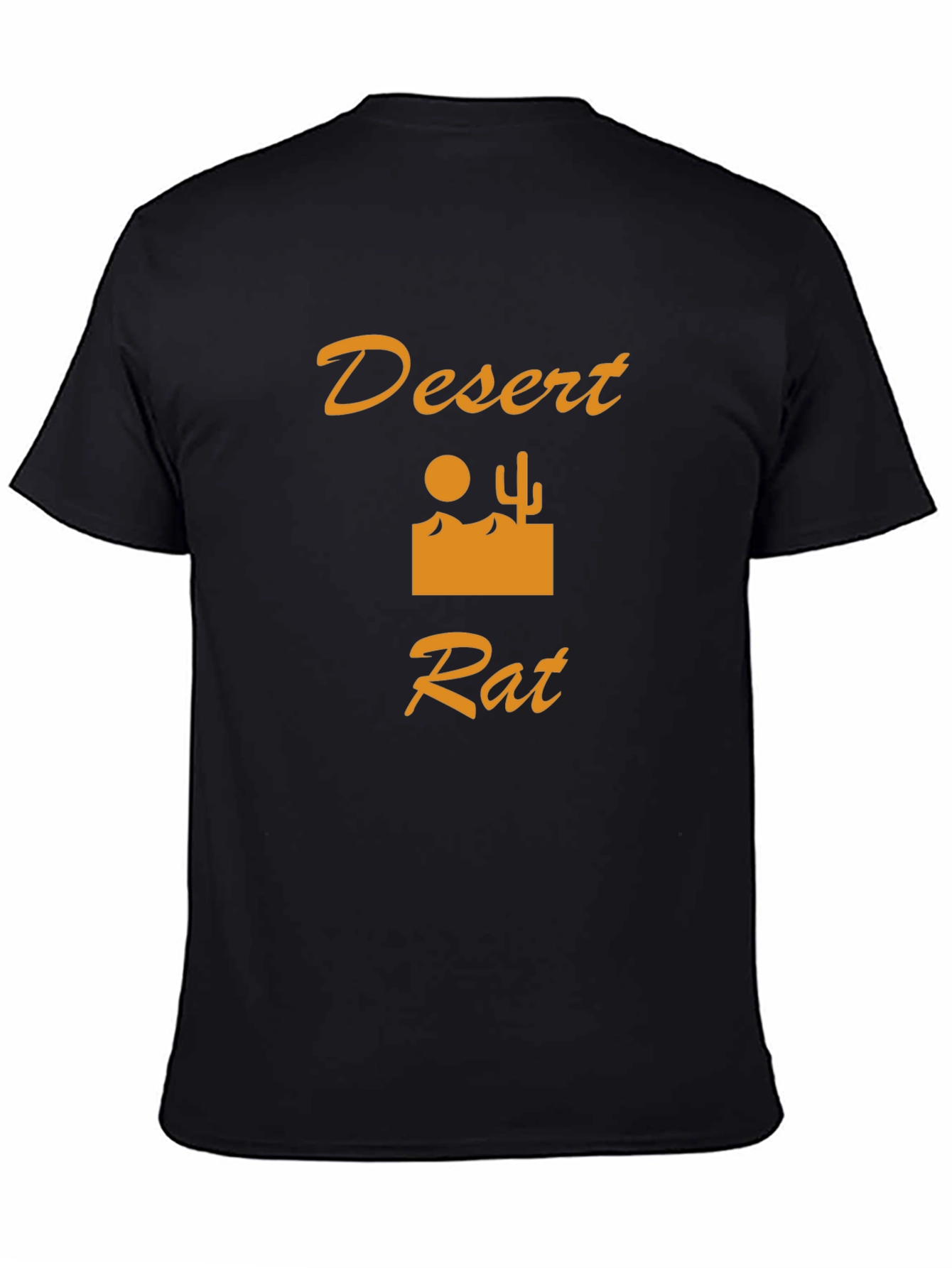 Desert Rat Graphic T-Shirt - Black