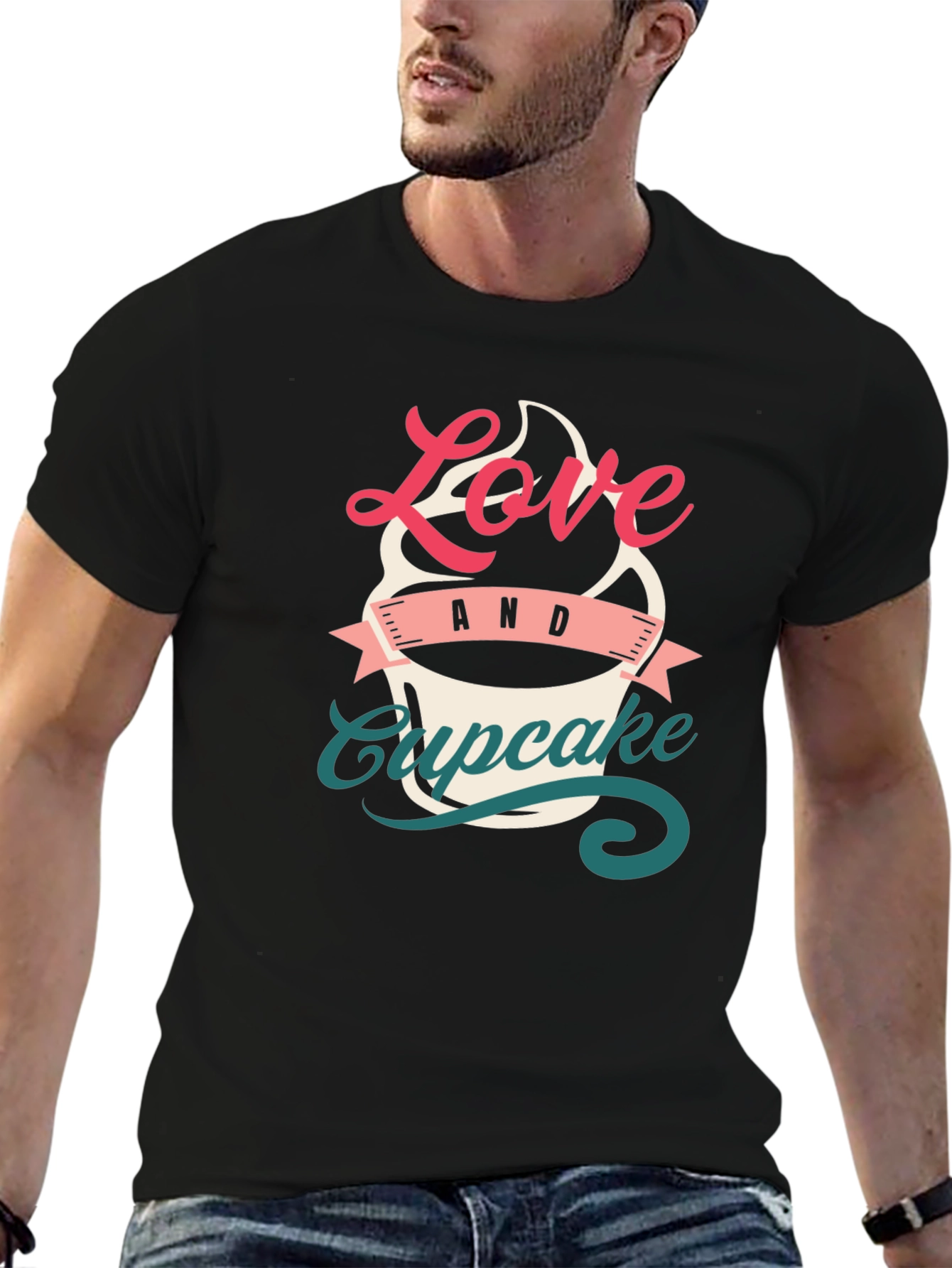 Love & Cupcake Graphic Tee