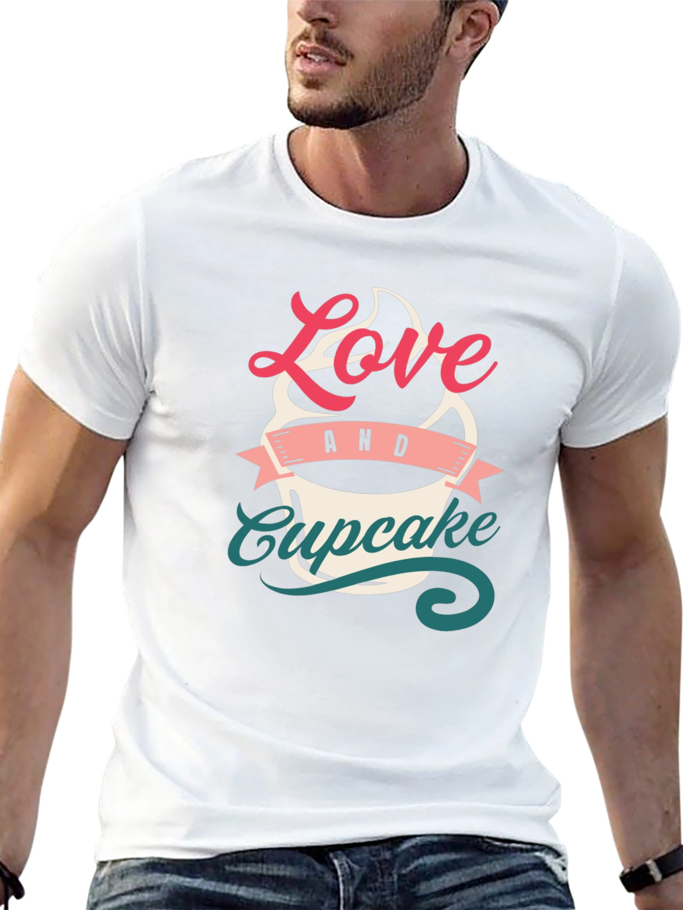 Love & Cupcake Graphic Tee