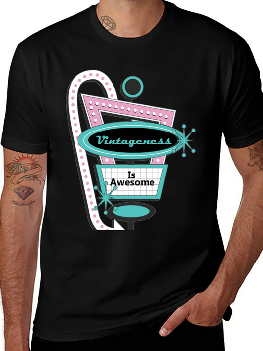Vintage Style Graphic T-Shirt