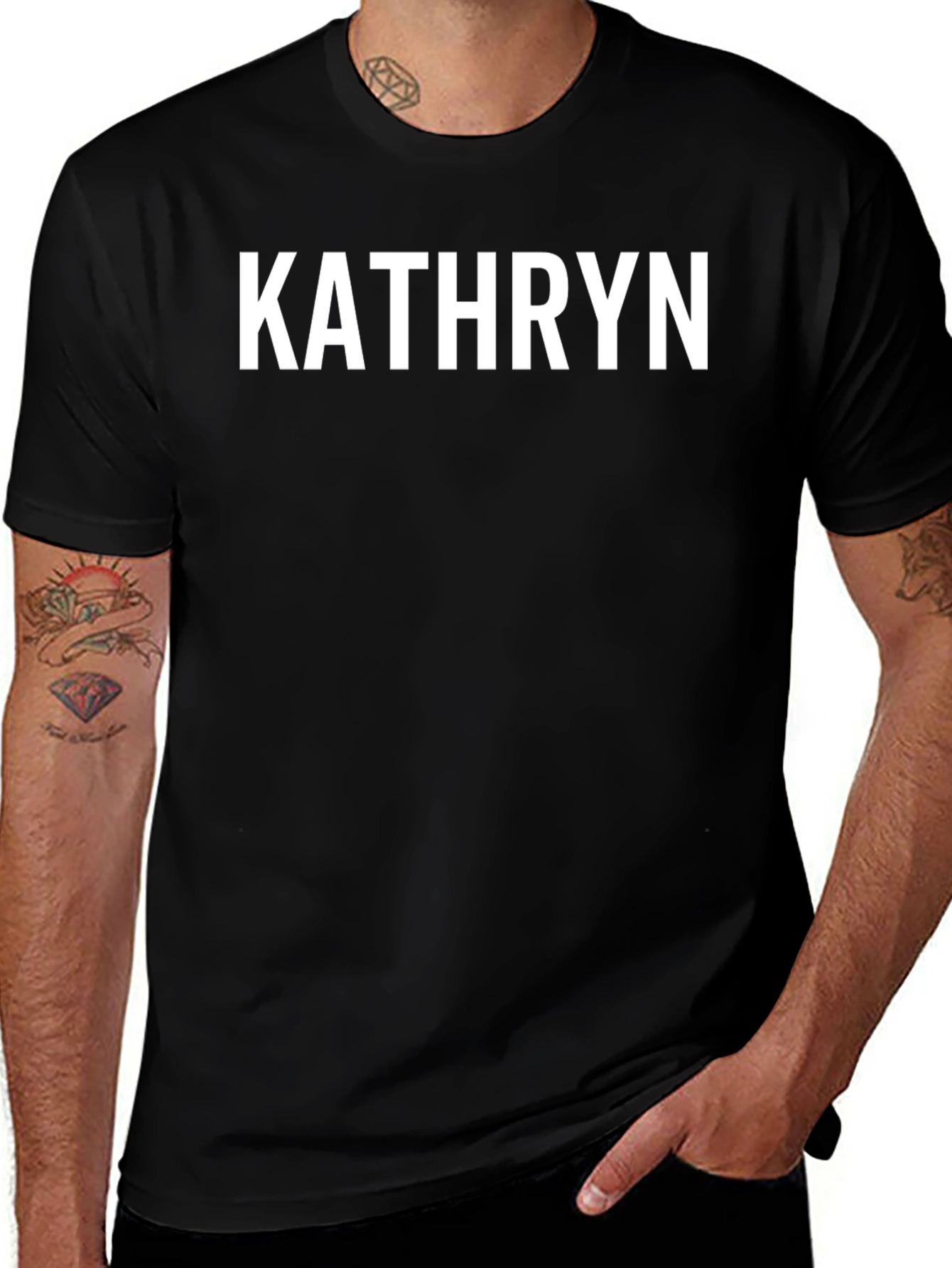 Kathryn Name T-Shirt - Personalized Novelty Tee