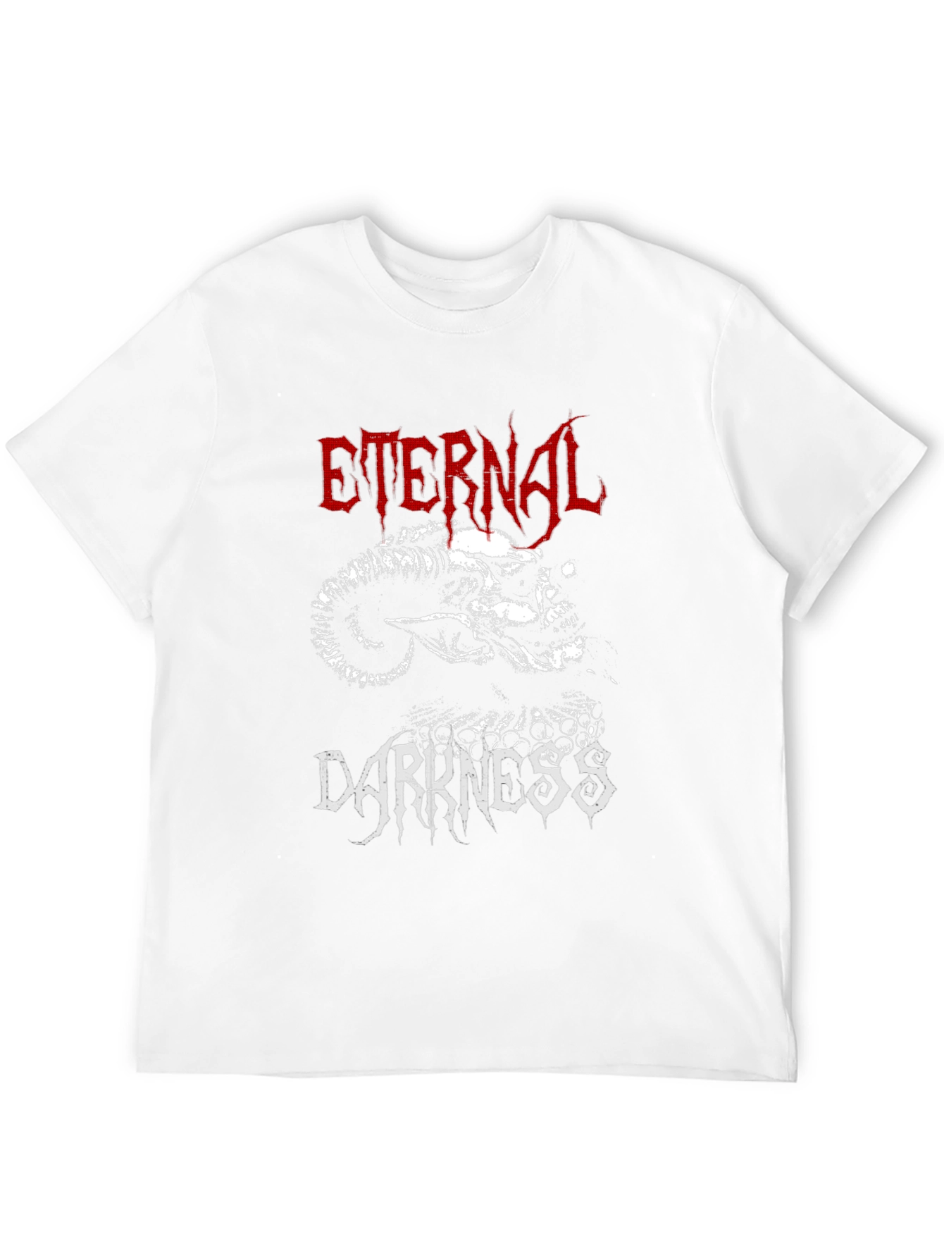 Eternal Darkness Graphic Tee - Black Metal Style