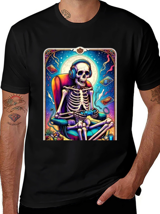 Gaming Skeleton Graphic Tee