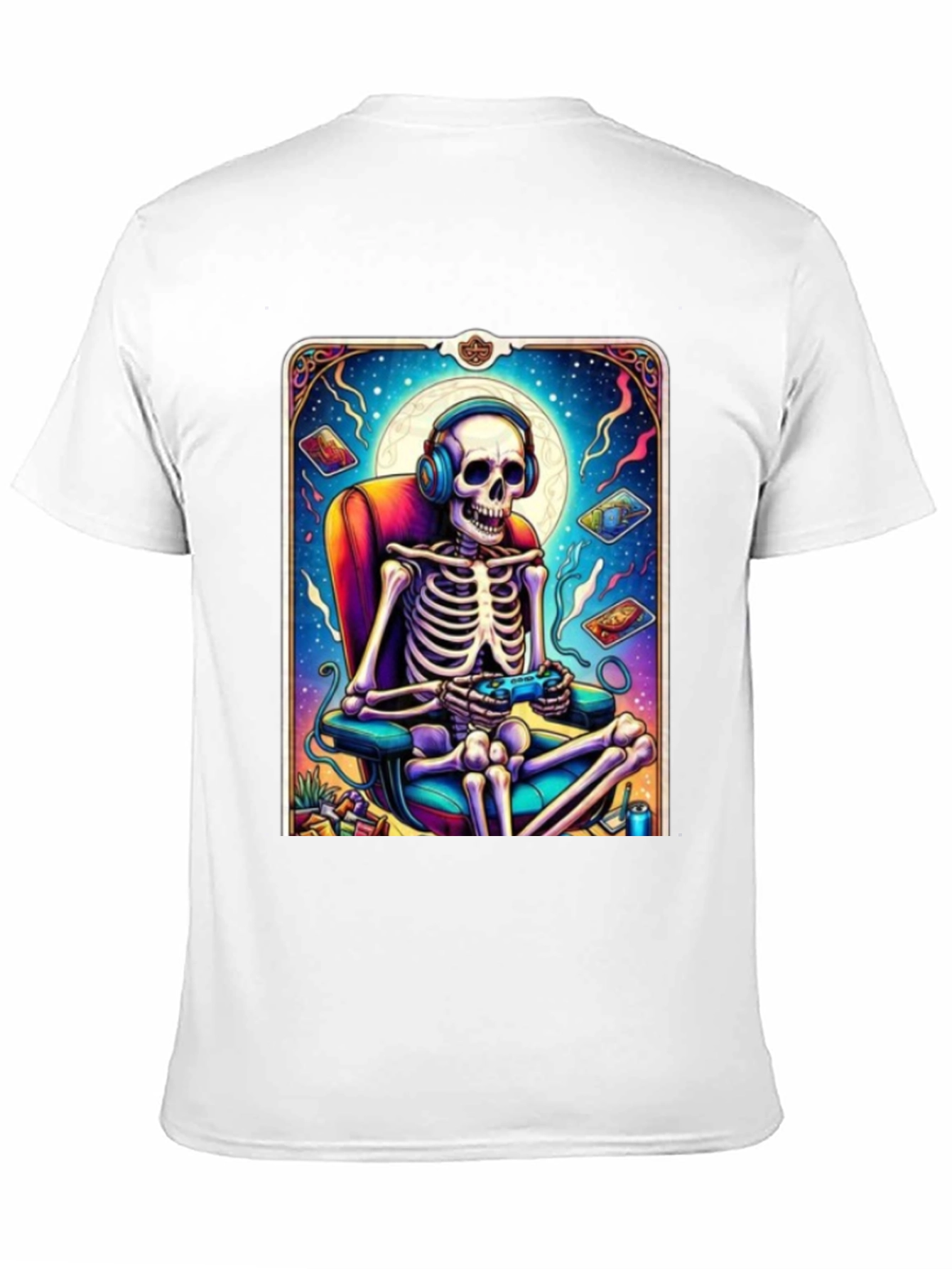 Gaming Skeleton Graphic Tee