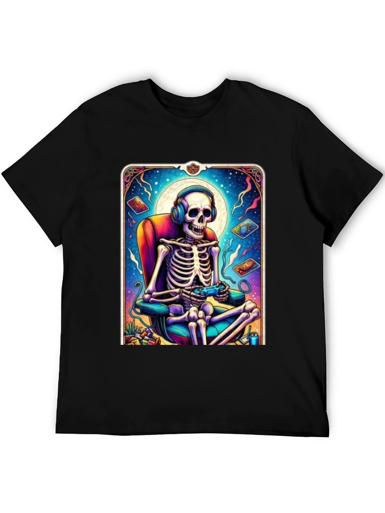 Gaming Skeleton Graphic Tee