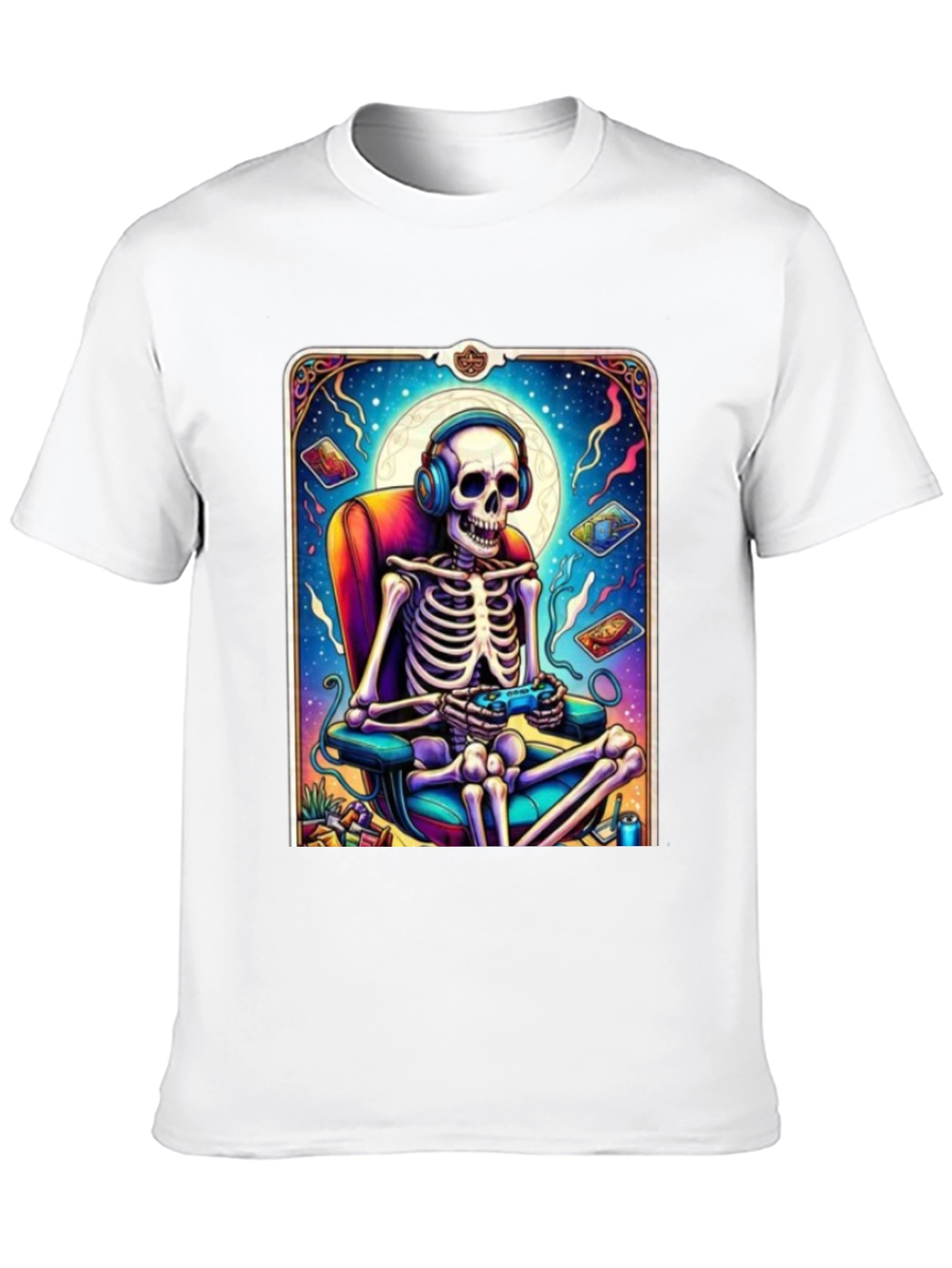 Gaming Skeleton Graphic Tee