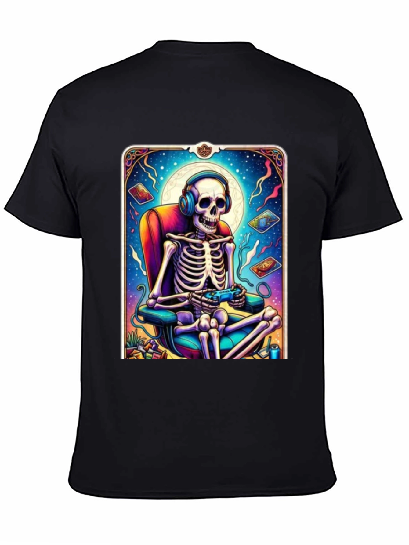 Gaming Skeleton Graphic Tee