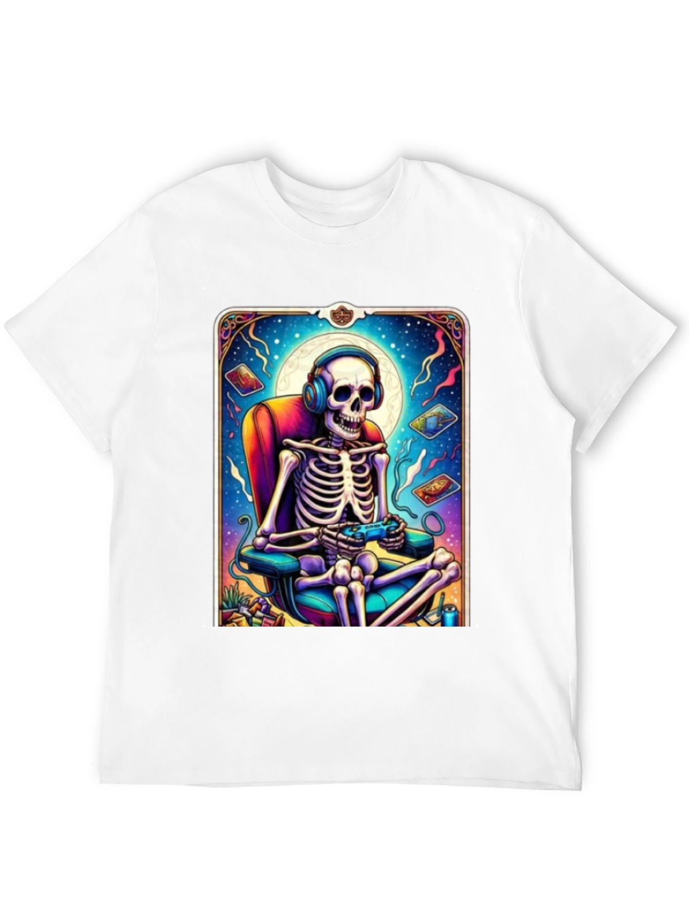 Gaming Skeleton Graphic Tee